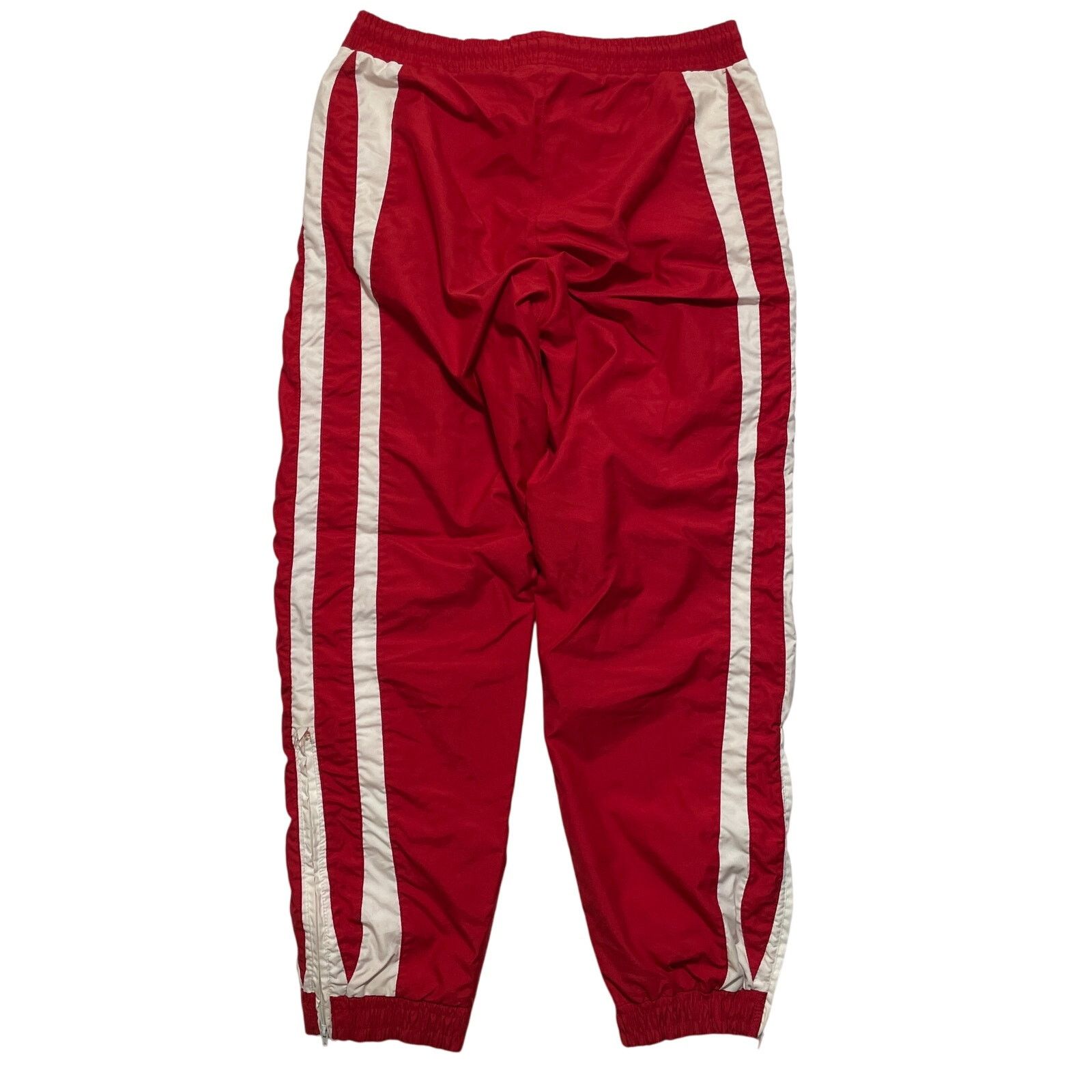 Adidas Vintage 90s Y2K Adidas Red Peru Olympics Ankle Zip Jogger XS Size US 31 - 5 Thumbnail