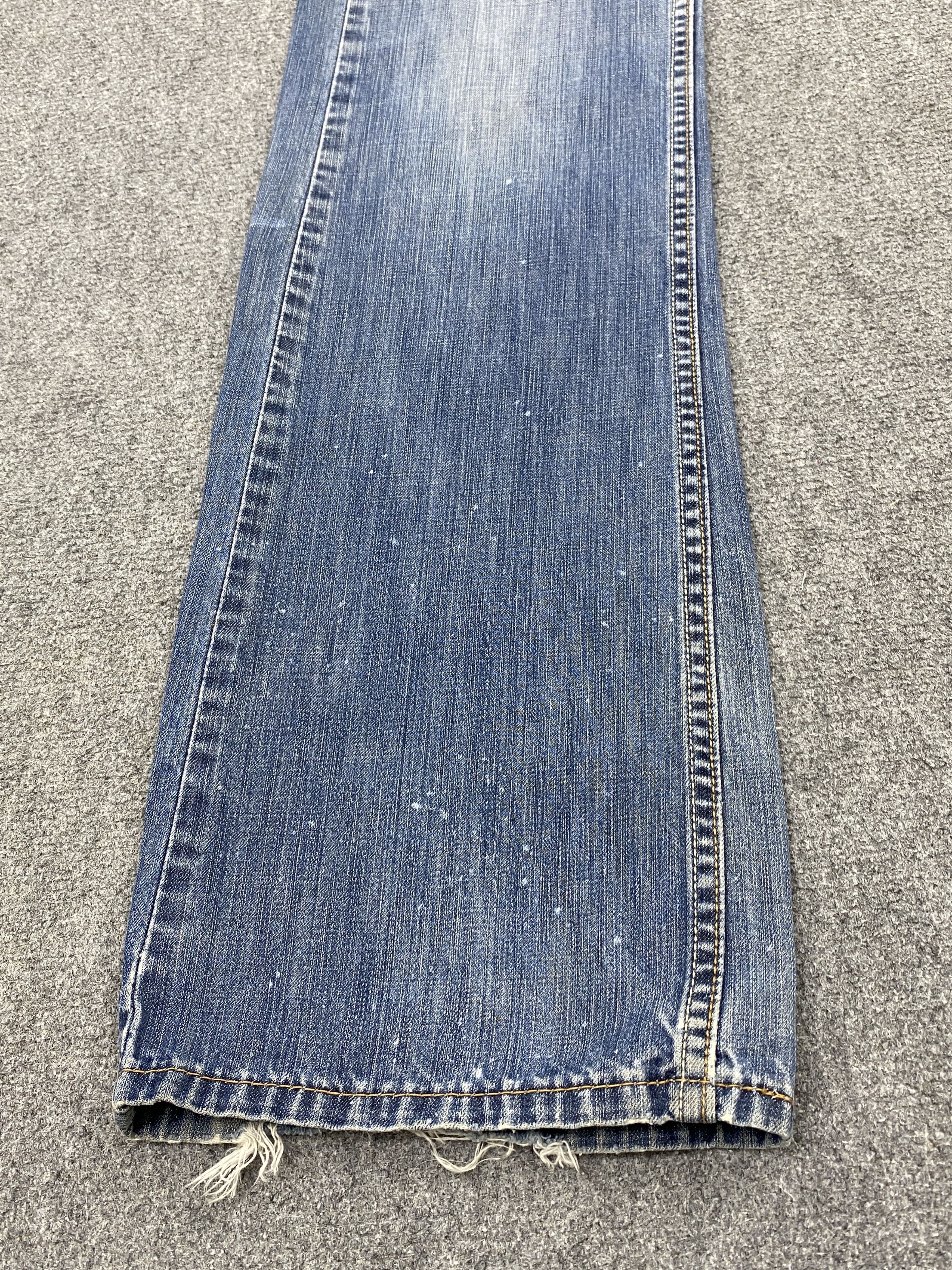 Levi's × Vintage Faded Blue Vintage Levis 527 Flared Jeans DP2595 Size US 33 - 11 Thumbnail