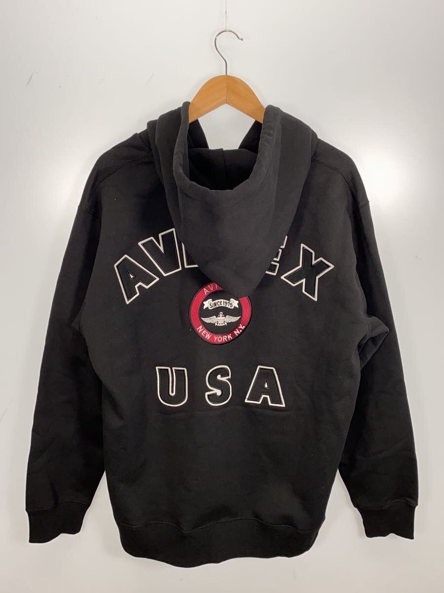 Avirex Avirex Cotton Zip Hoodie Black Size US XL / EU 56 / 4 - 2 Thumbnail