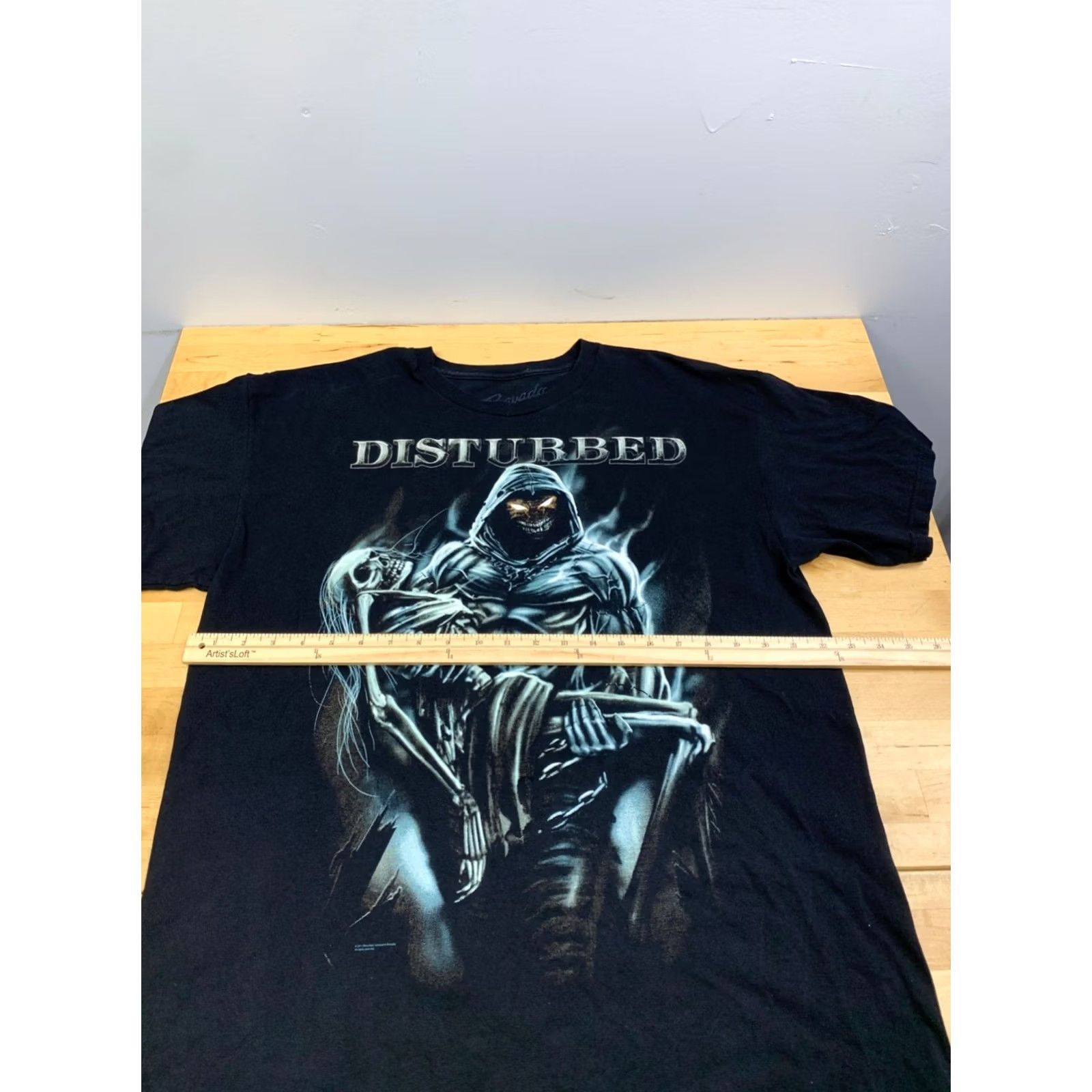 Bravado VINTAGE Disturbed Lost Souls Shirt Men XL Black 2011 Metal Rock Band 13153 Size US XL / EU 56 / 4 - 6 Thumbnail