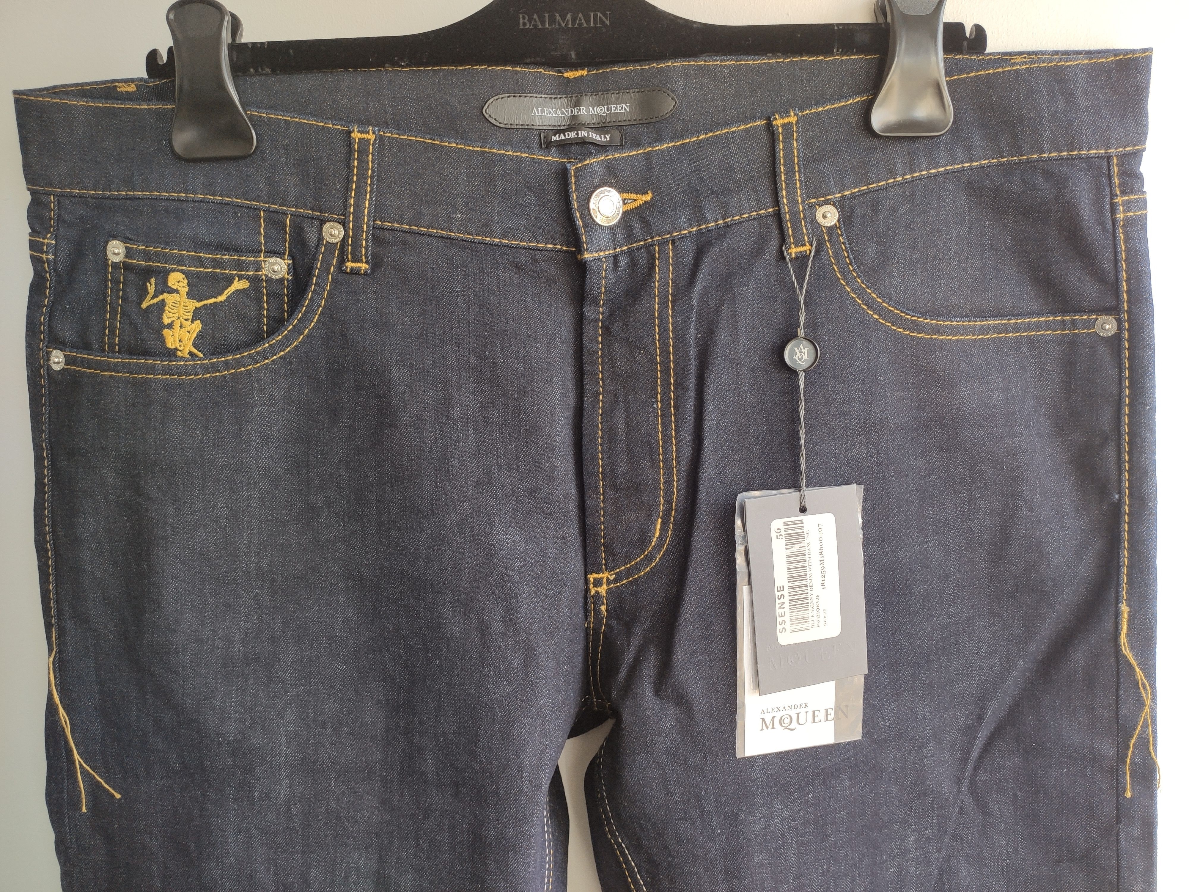 Alexander McQueen Jeans Size US 40 / EU 56 - 2 Thumbnail
