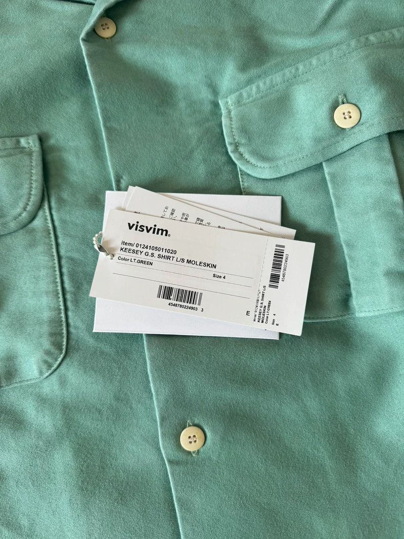 Visvim VISVIM 24SS Keesey G.S. Shirt L/S MOLESKIN-2506 Size US XL / EU 56 / 4 - 5 Thumbnail