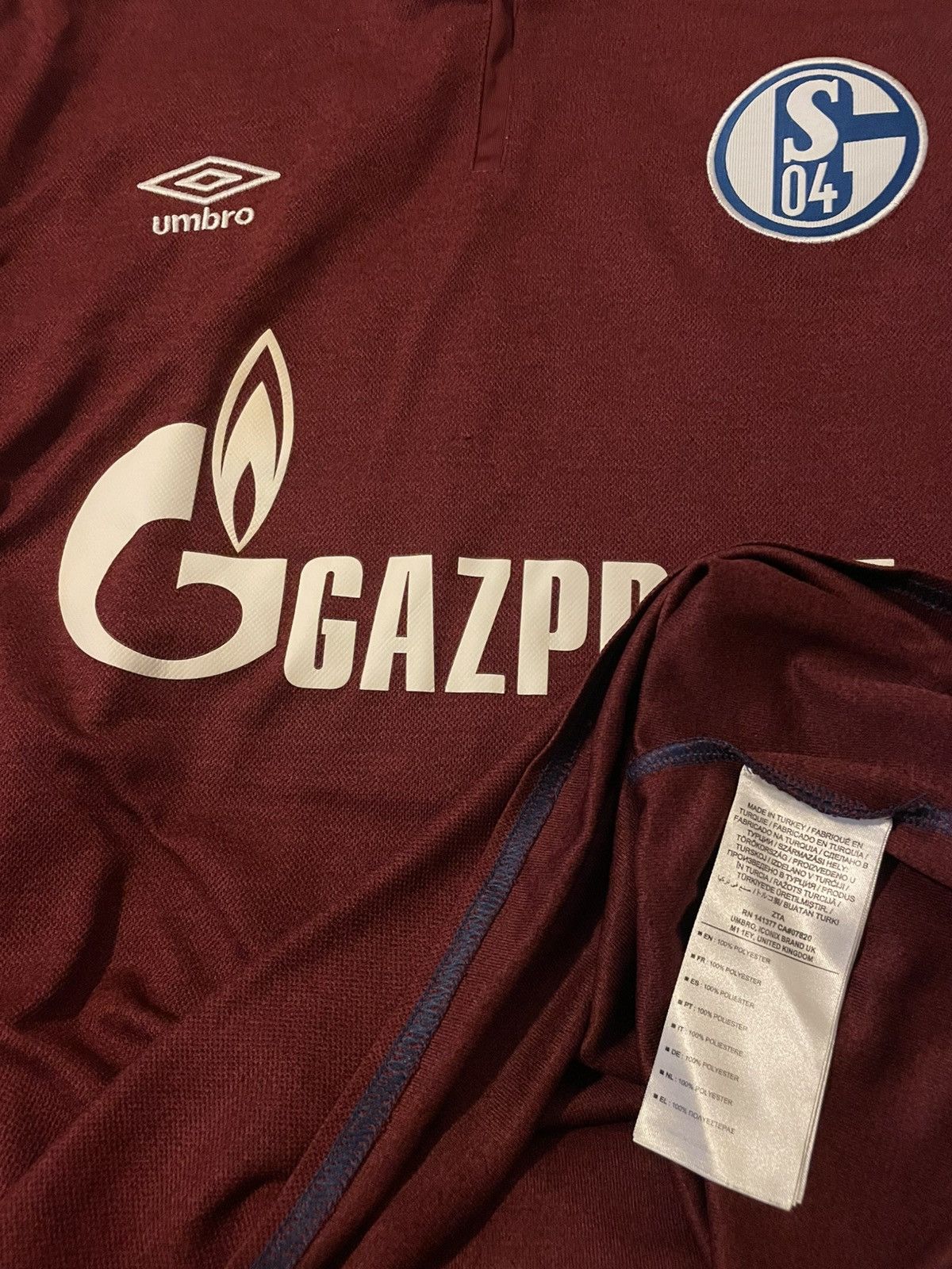 Umbro Schalke 04 2021-2022 Jersey Size US XL / EU 56 / 4 - 3 Thumbnail