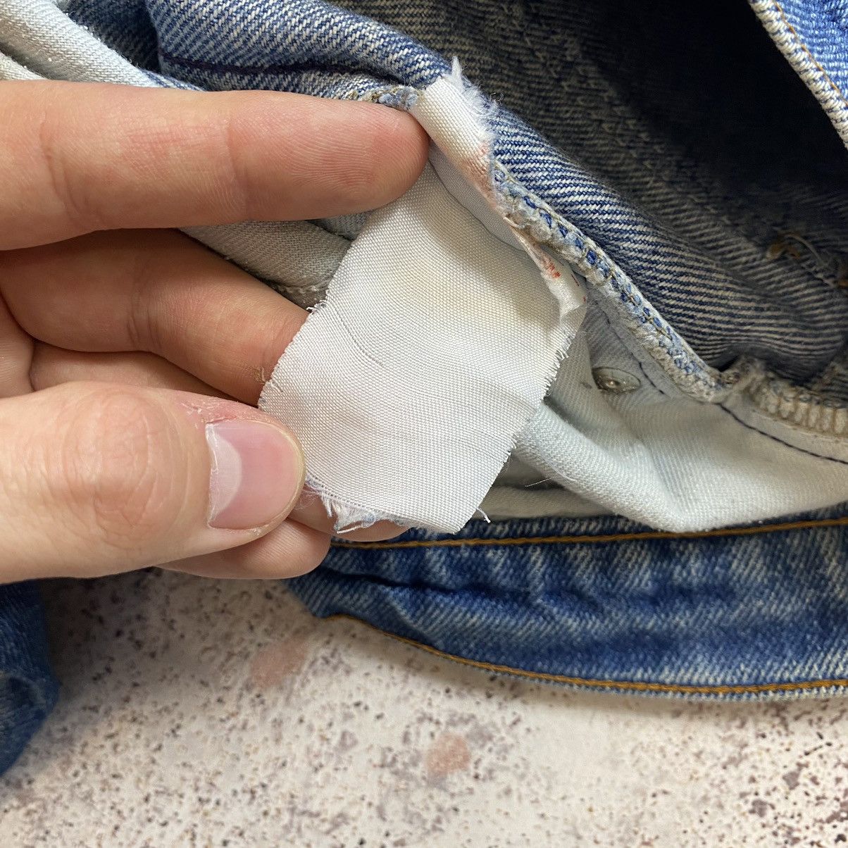 Levi's × Vintage Vintage Orange Tab Levi’s Flared Washed Denim Jeans 80s Y2K Size US 30 / EU 46 - 10 Thumbnail