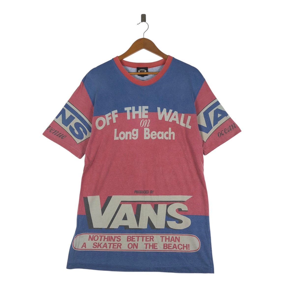 Vans VANS Rare All Over Print Vintage T-Shirt Size US L / EU 52-54 / 3 - 1 Thumbnail