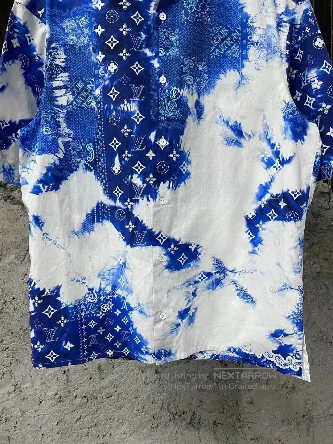 Louis Vuitton Louis Vuitton Blue Floral Short. Size US XS / EU 42 / 0 - 4 Thumbnail