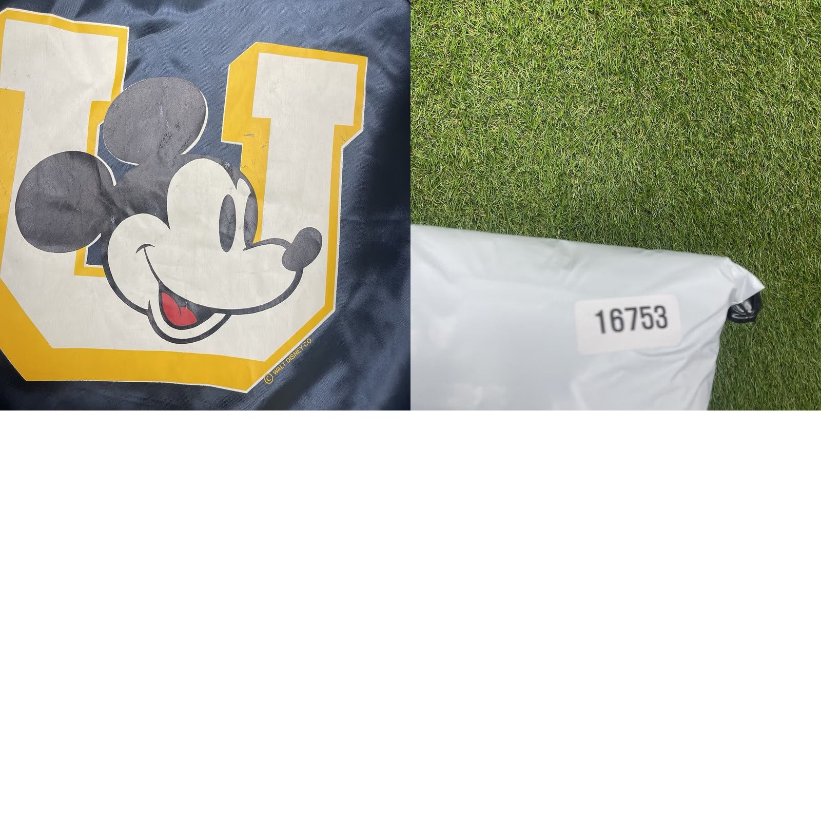 Chalk Line VINTAGE Chalk Line Mickey Mouse Varsity Jacket Mens L Blue Satin 90s 80s Disney World Logo Jacket Mens Boys Girls Size US L / EU 52-54 / 3 - 9 Thumbnail