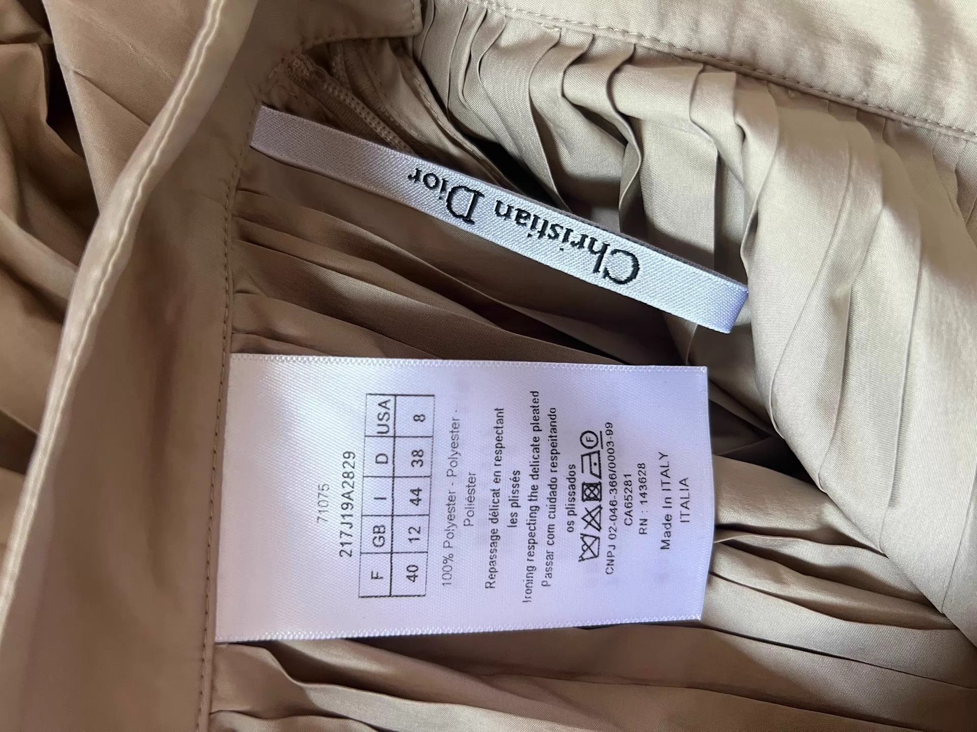 Dior DIOR pre-owned women's midi skirt Size 28" / US 6 / IT 42 - 6 Thumbnail