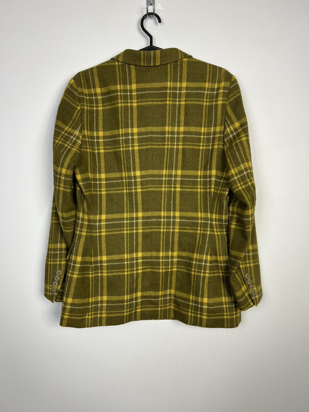 Burberry Beautiful Vintage Checked Burberry Blazer Size S / US 4 / IT 40 - 3 Thumbnail