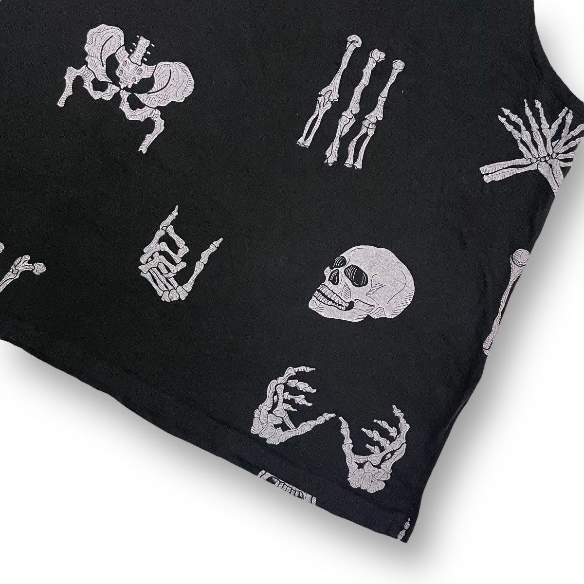 If Six Was Nine SKELETON TANK TOP Y2K Size US L / EU 52-54 / 3 - 3 Thumbnail