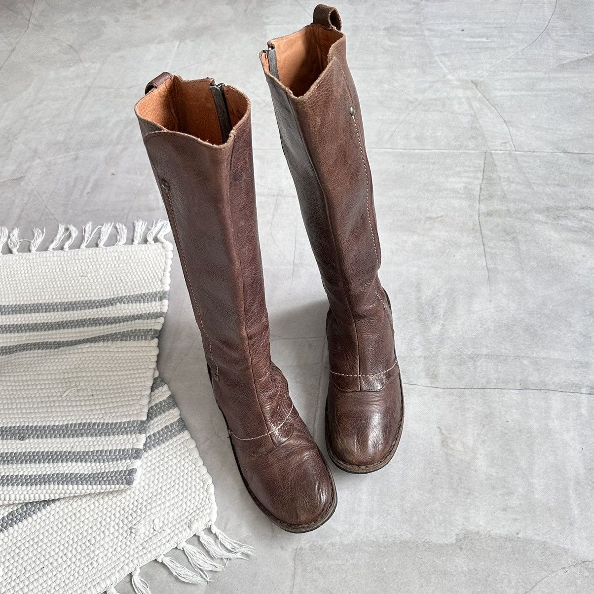 Marithe + Francois Girbaud 00s Kickers Boxing Biker Boots Moto Sneakers Bikkembergs Ash Size US 8 / IT 38 - 4 Thumbnail