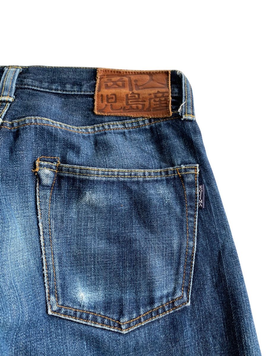 KOJIMA GENES KOJIMA SELVEDGE BUTTON FLY FADED JAPANESE DISTRESSED DENIM Size US 30 / EU 46 - 9 Thumbnail