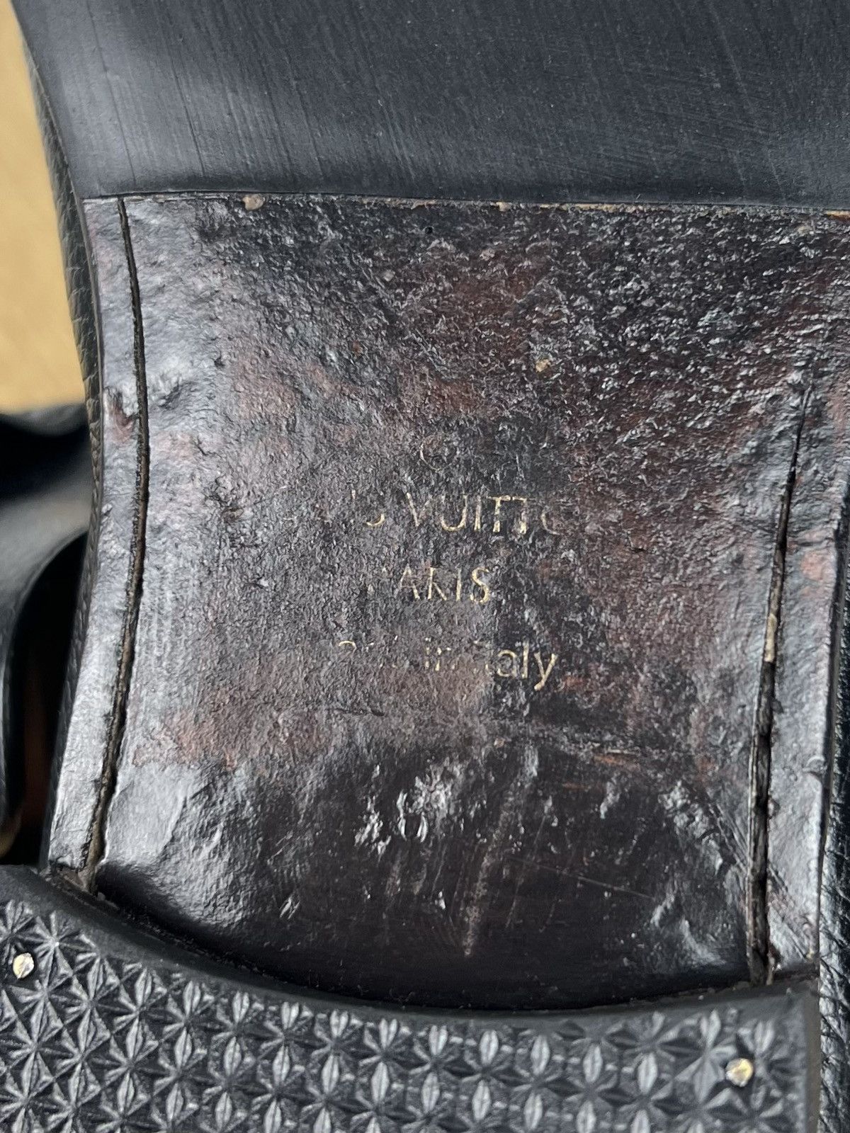 Louis Vuitton LOUIS VUITTON Loafers Leather Shoes MONTAIGNE LV Metal Logo Size US 9 / EU 42 - 11 Thumbnail