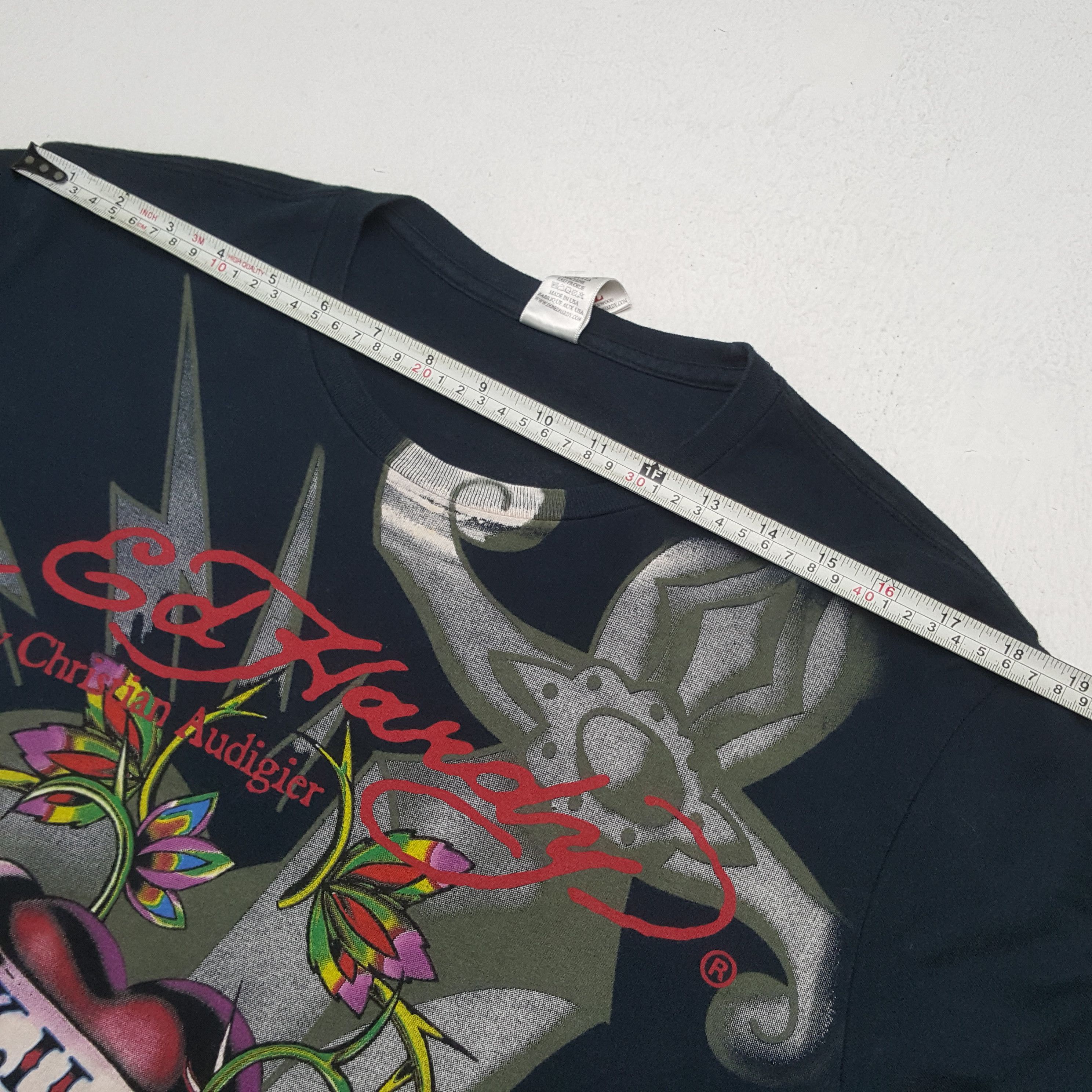 Ed Hardy Ed Hardy by Christian Audigier Fashion Style Tshirt C285N67 Size US L / EU 52-54 / 3 - 8 Thumbnail