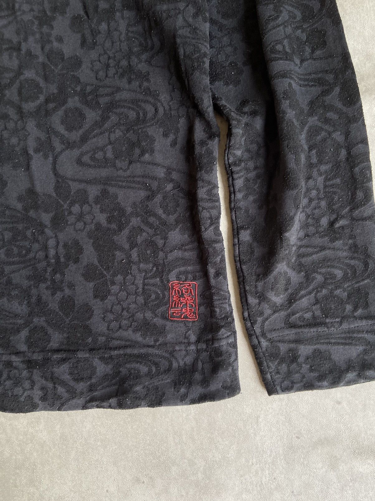 Japanese Brand Karakuri Tamashi Flower Sukajan Long Sleeve Size US XXL / EU 58 / 5 - 11 Thumbnail