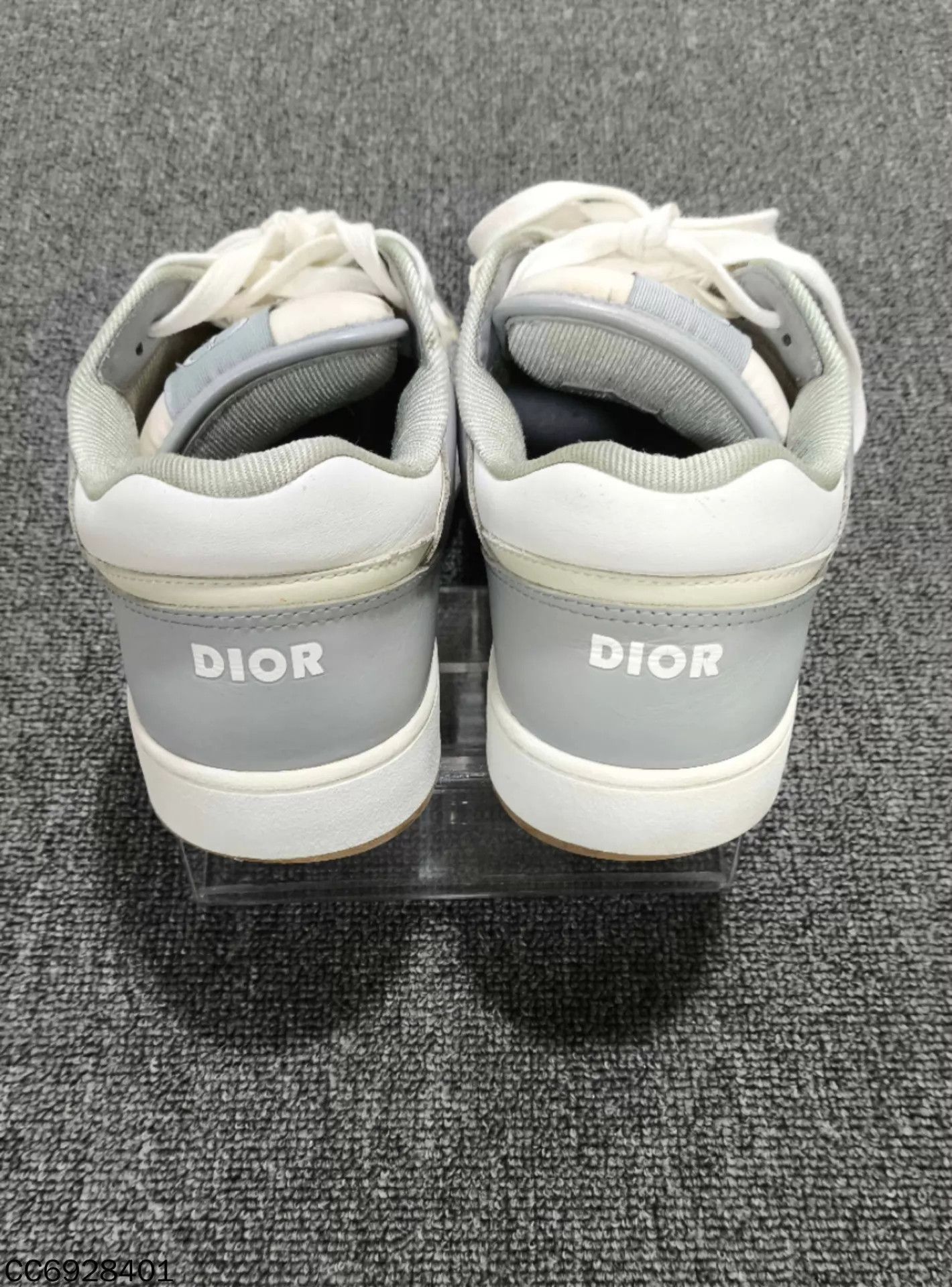 Dior Dior B27 Gray Oblique Skate Shoes 41.5 Size US 8.5 / EU 41-42 - 6 Thumbnail