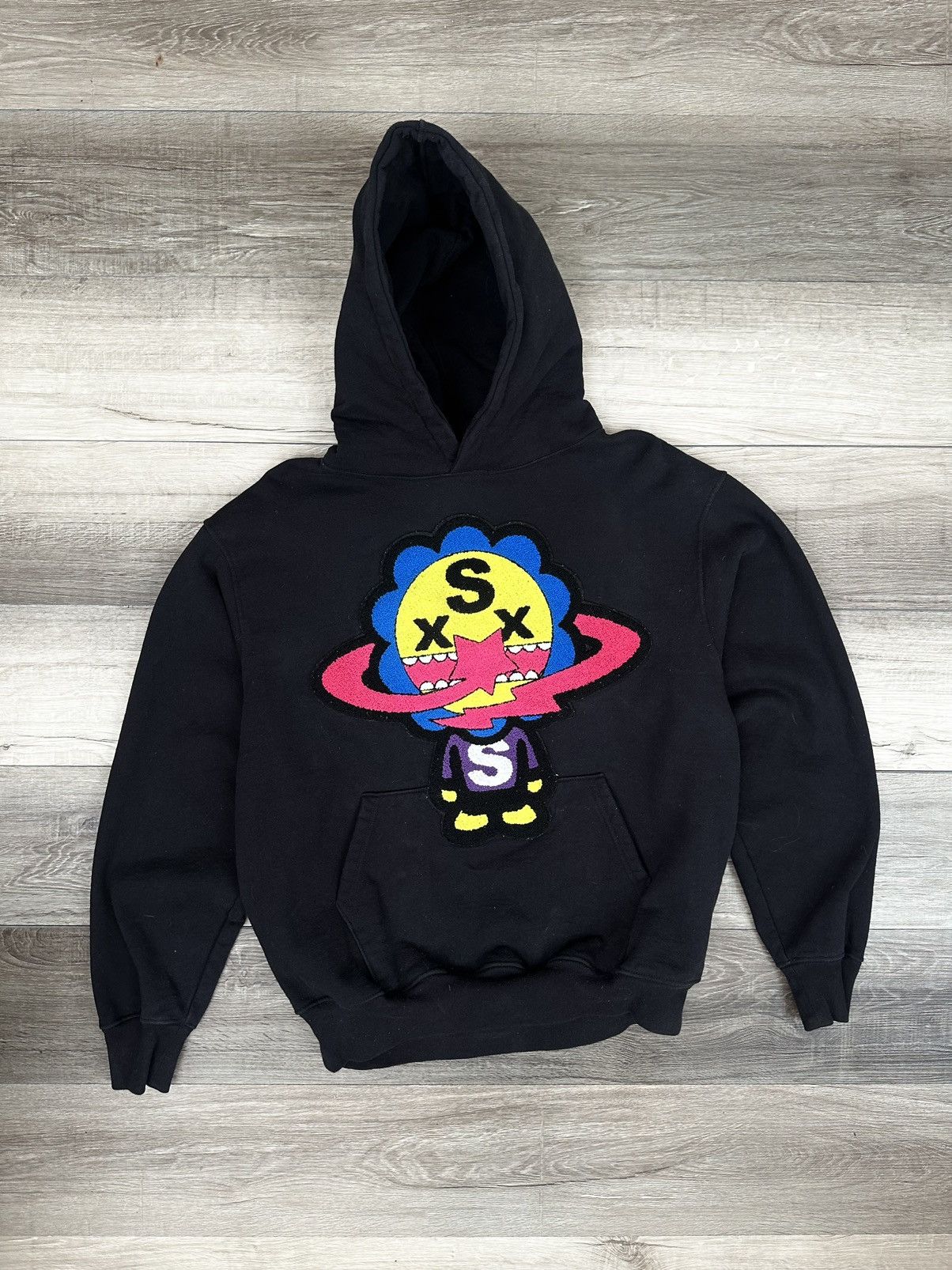Sukamii Sukamii Black Chenille Orb Boy "S" Star Oversized Hoodie Size US L / EU 52-54 / 3 - 1 Thumbnail