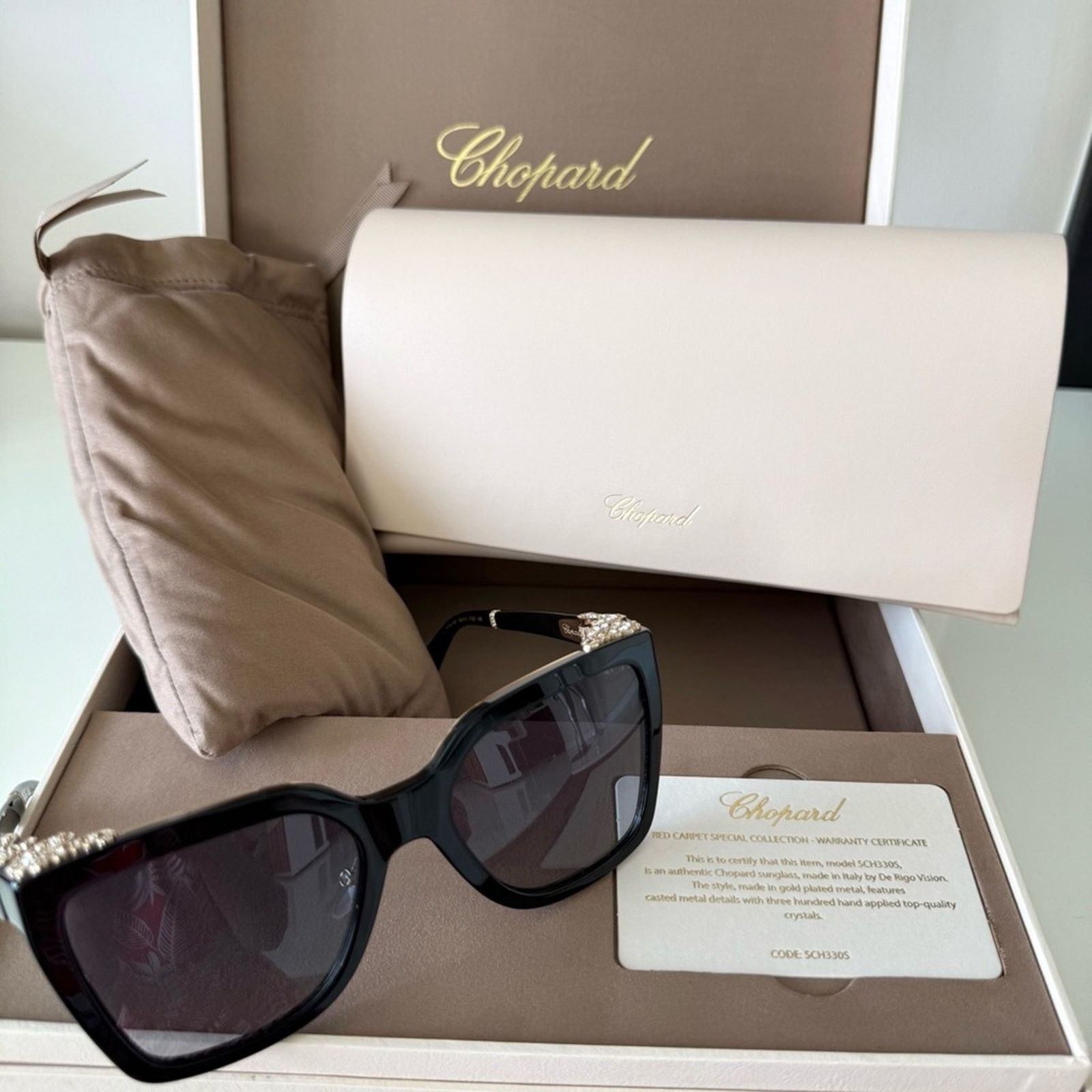 Chopard NWT!!! Chopard sunglasses special collection SCH330S 2500$ Size ONE SIZE - 10 Thumbnail