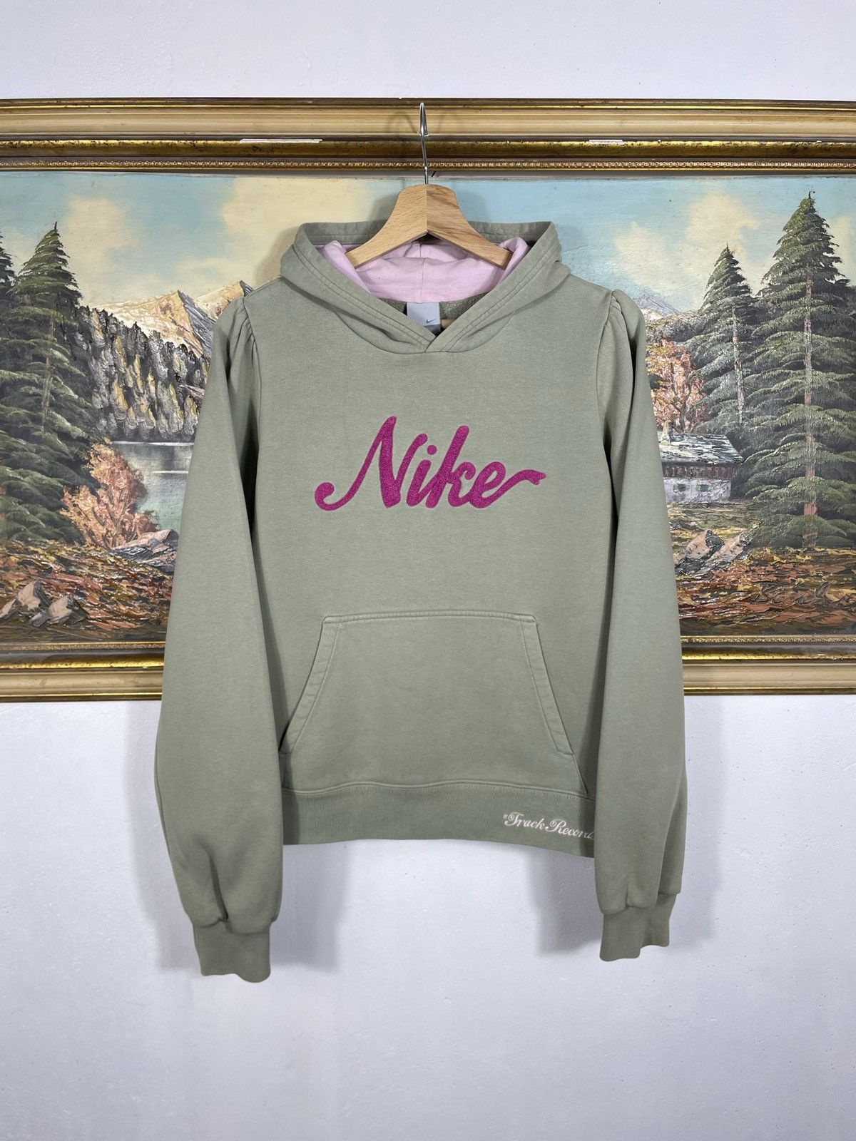 Nike × Vintage Nike Sweatshirt Baggy Loose Skate Hiphop Rap Retro 00s Swag Size S / US 4 / IT 40 - 1 Thumbnail