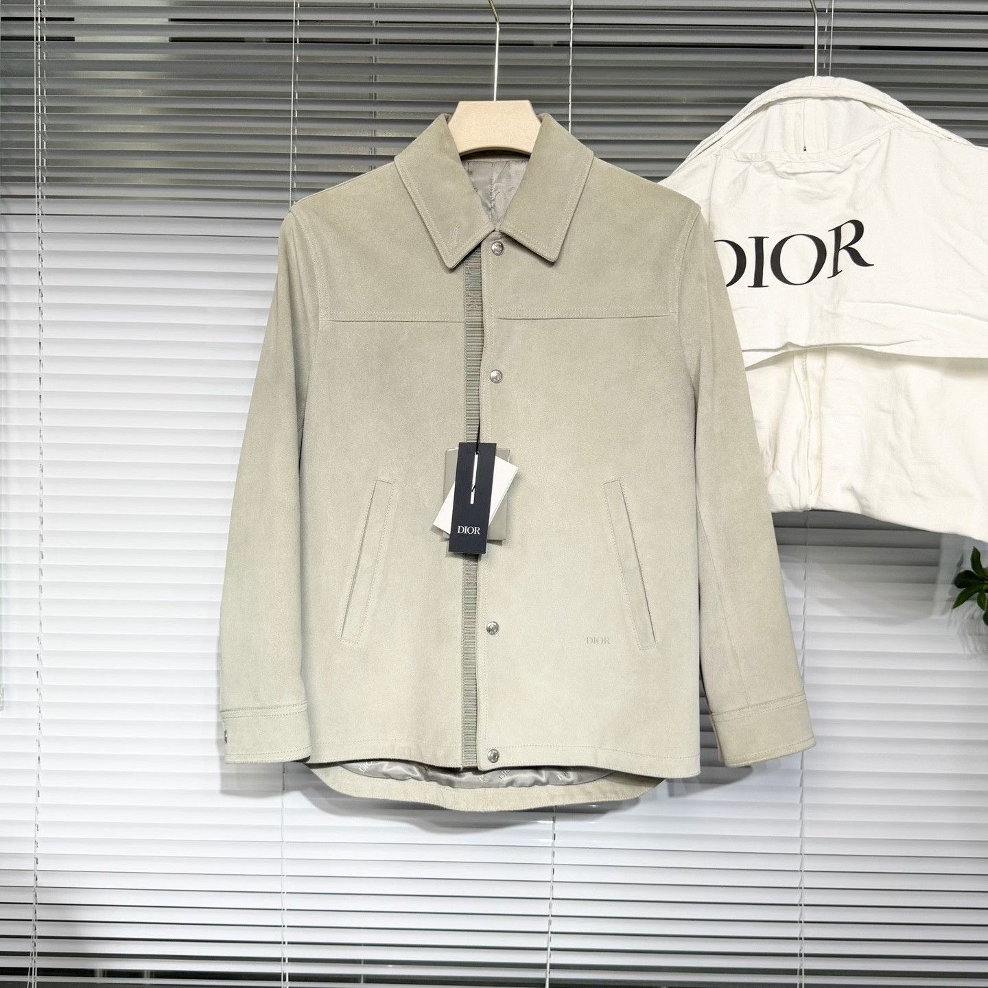 Dior Stud Homme Leather Jacket 44 XS Dior | Grailed