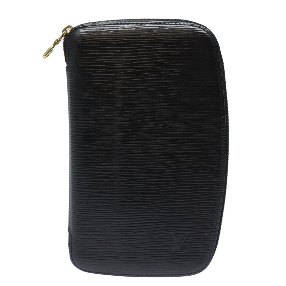 Louis Vuitton Porte Billet Black Leather Wallet (Pre-Owned) Size ONE SIZE - 1 Thumbnail