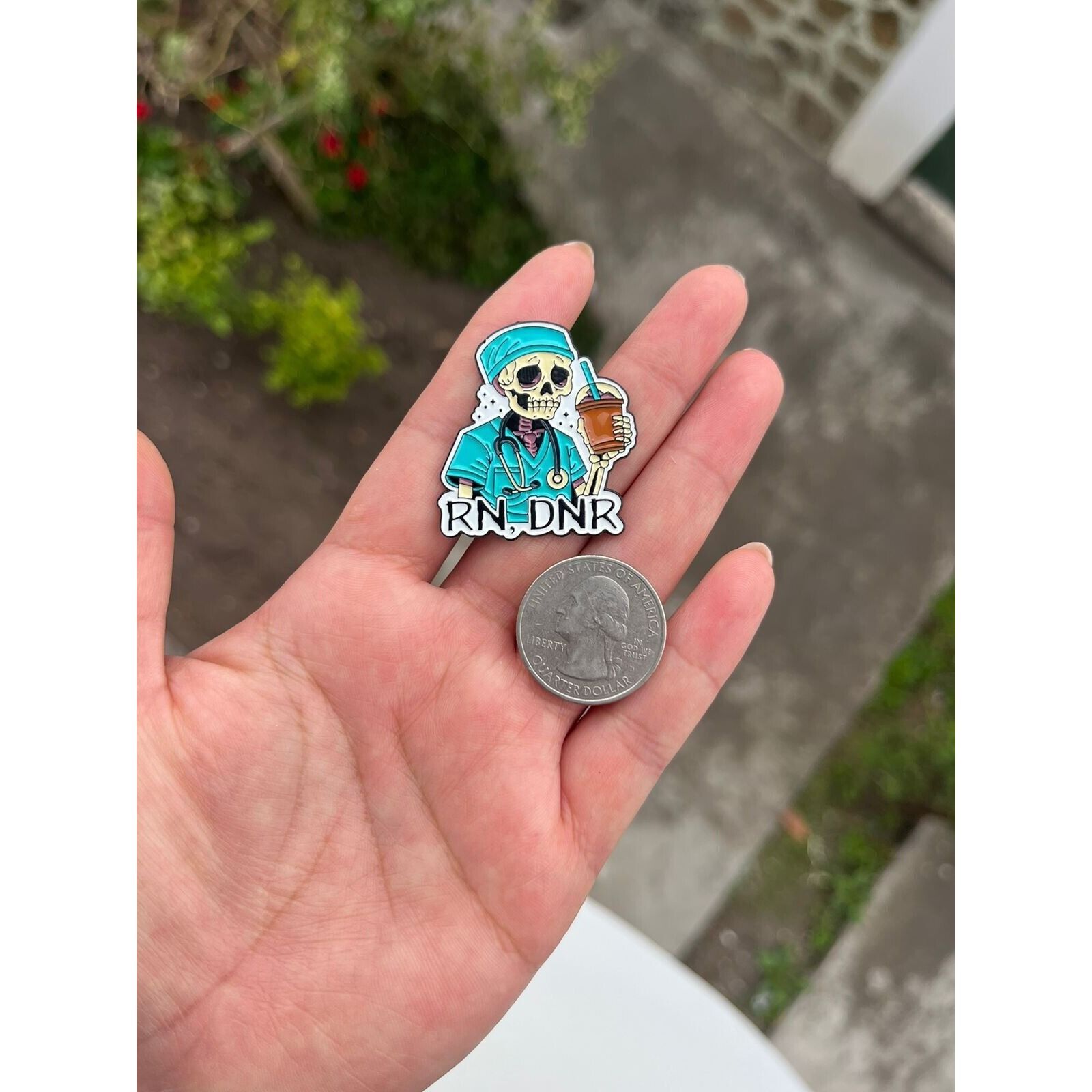 Other New Enamel Pin Resident Doctor Unisex Professional Medical Size ONE SIZE - 3 Thumbnail