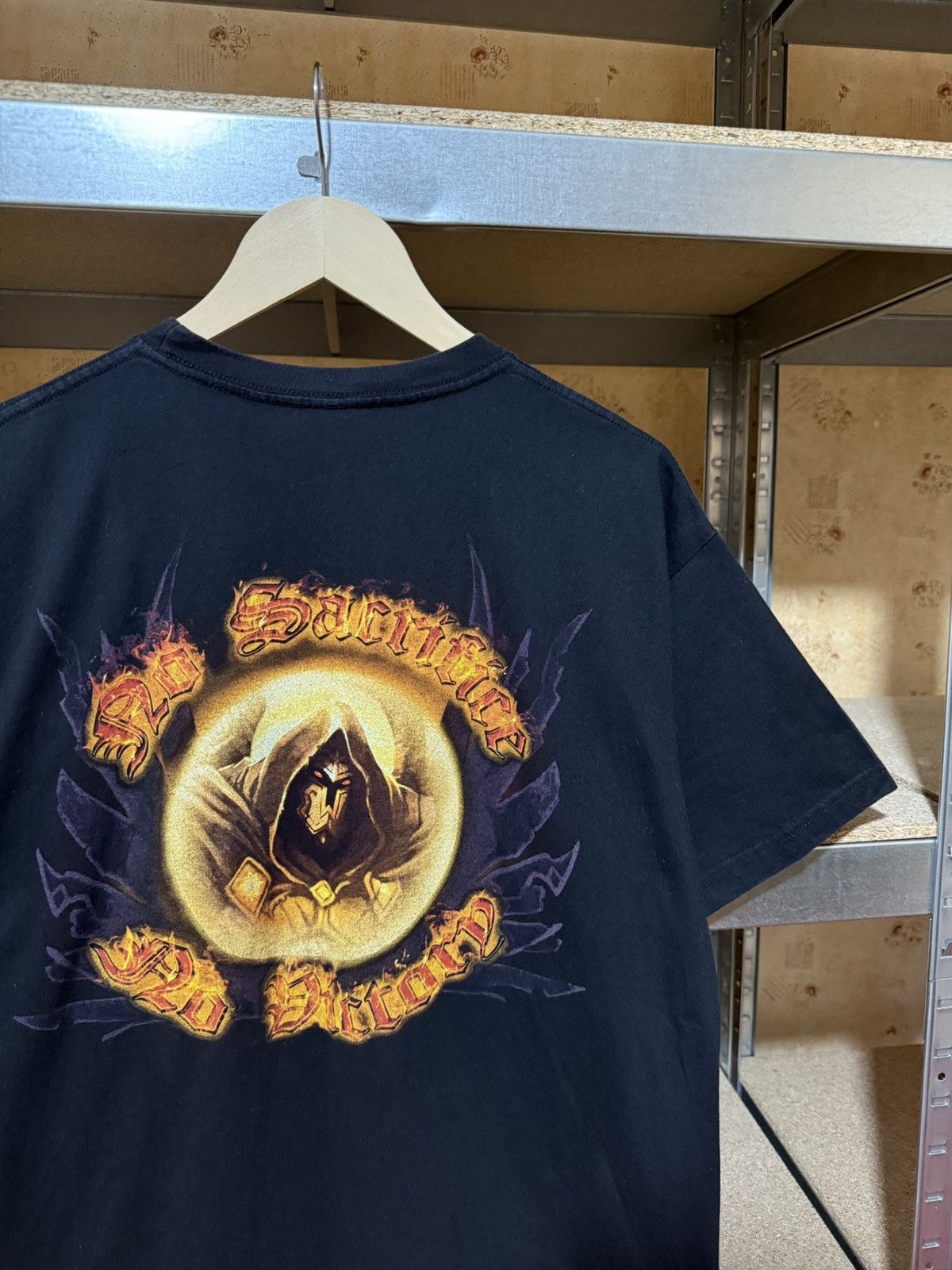 Band Tees × Vintage Vintage 2009 Hammer Fall No Sacrifice No Victory T-Shirt Size US XL / EU 56 / 4 - 4 Thumbnail
