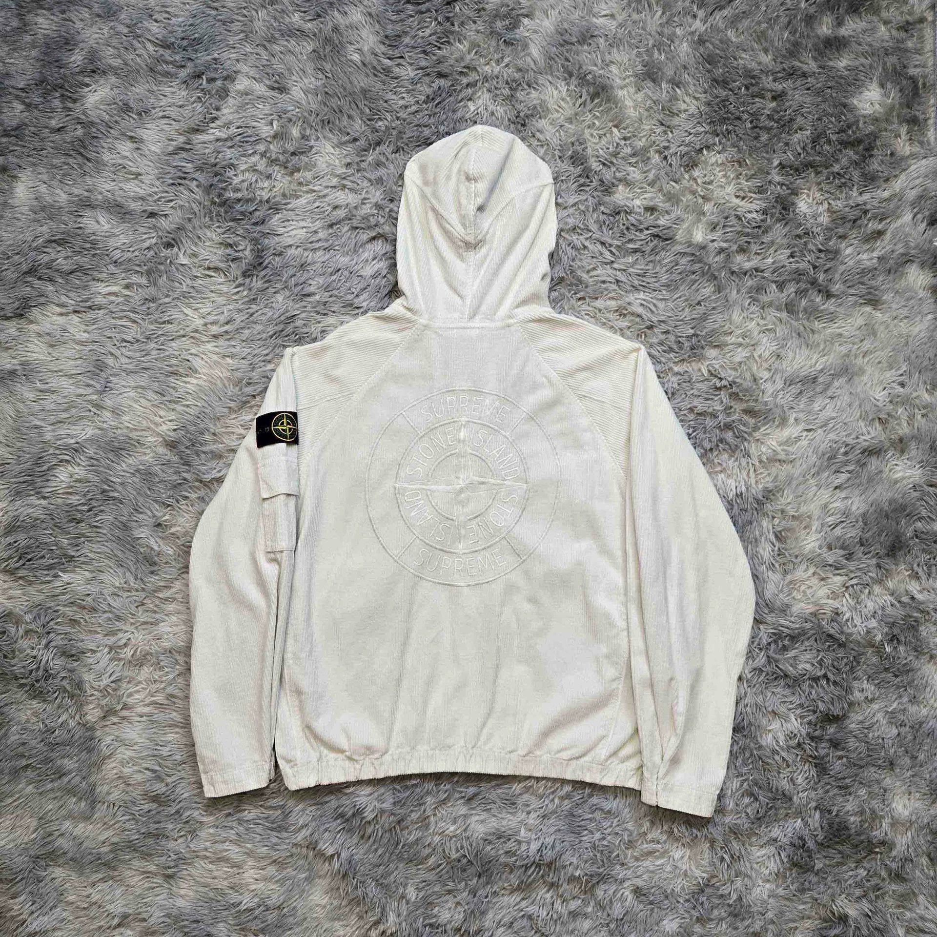 Stone Island stone island x supreme corduroy hooded jacket Size US L / EU 52-54 / 3 - 2 Thumbnail