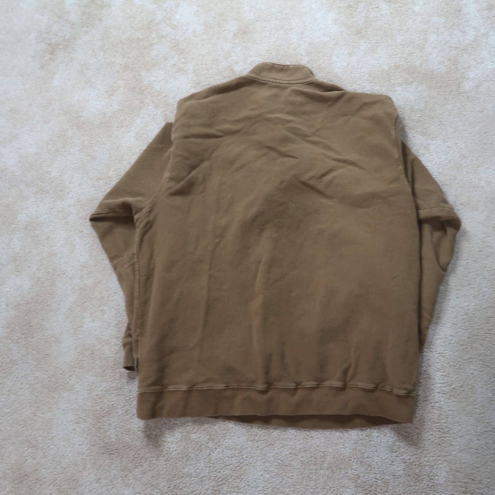 Vintage VINTAGE Woolrich Sweatshirt Pullover 2XL Long Sleeve Brown 1/2 Zip Mock Neck Zipper Men Regular Knit Fleece Size US XXL / EU 58 / 5 - 5 Thumbnail