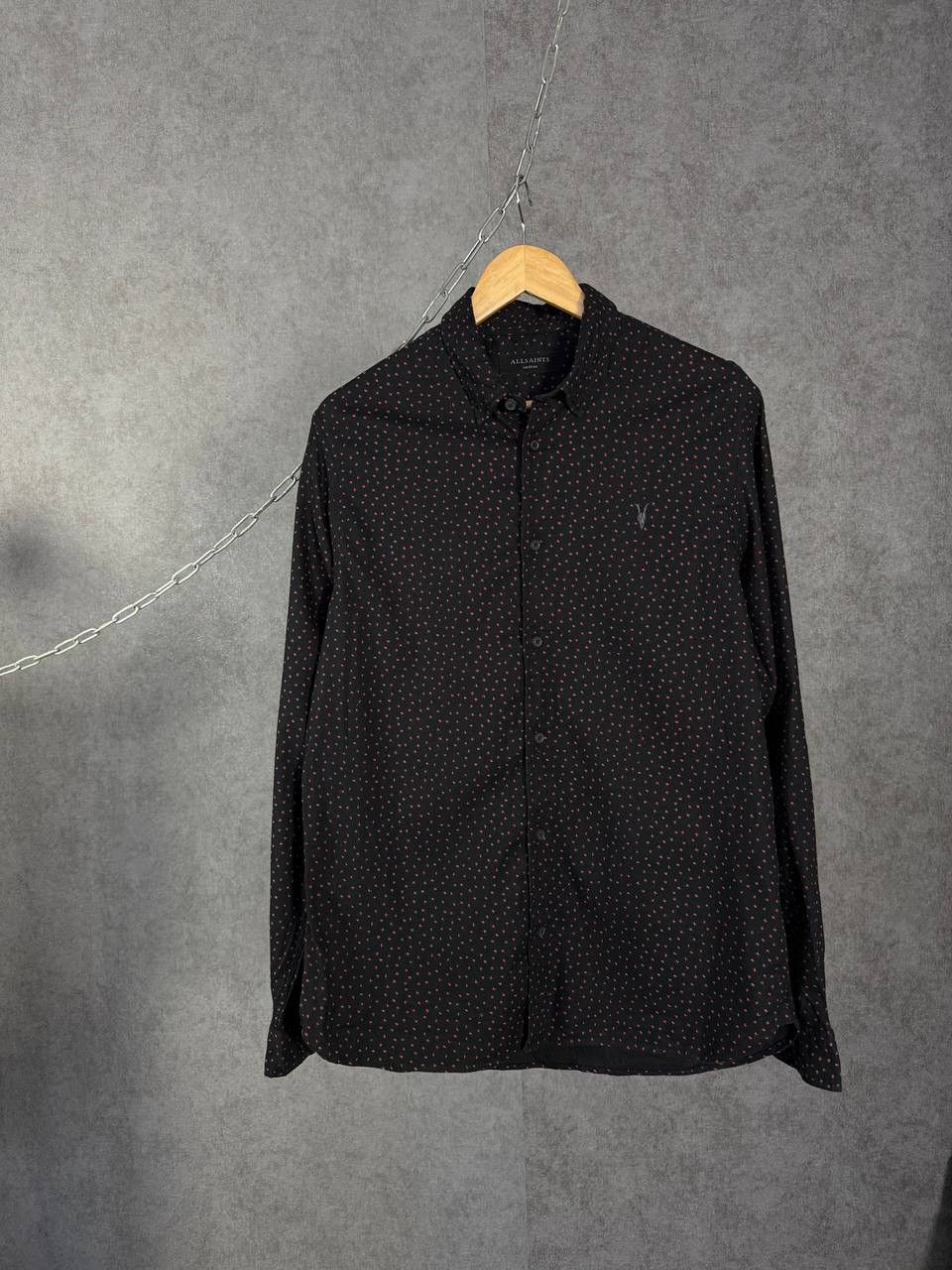 Allsaints Allsaints designer monogram shirt Size US M / EU 48-50 / 2 - 1 Thumbnail