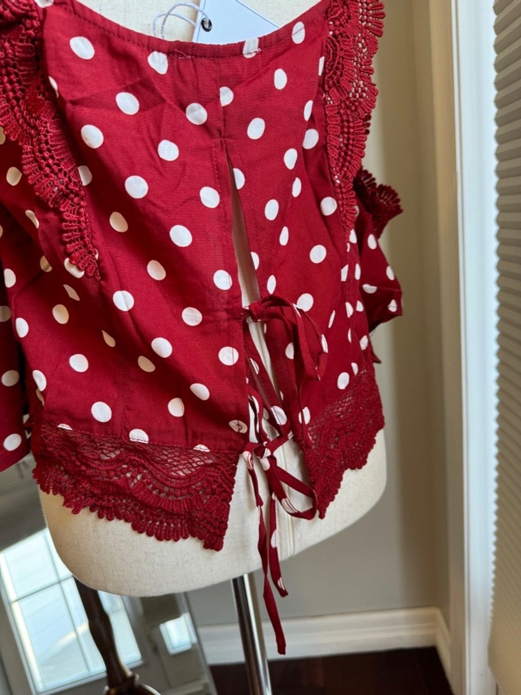 Other Lulumari | Summer Crop Sleeveless Blouse | Large Size L / US 10 / IT 46 - 6 Thumbnail