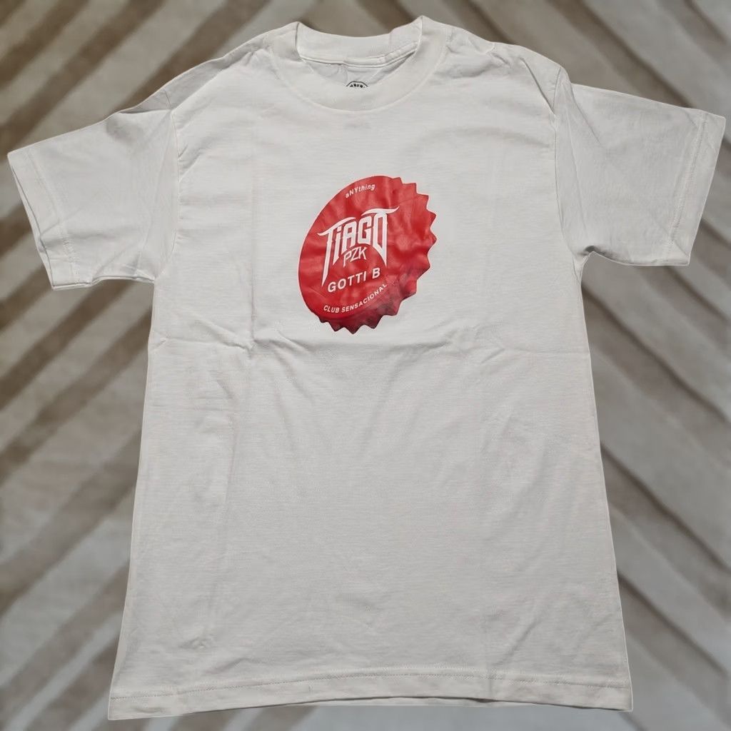 Vintage VINTAGE Tiago PZK Gotti B Club Sensacional graphic tee White S Mens T-Shirt Size US S / EU 44-46 / 1 - 1 Thumbnail