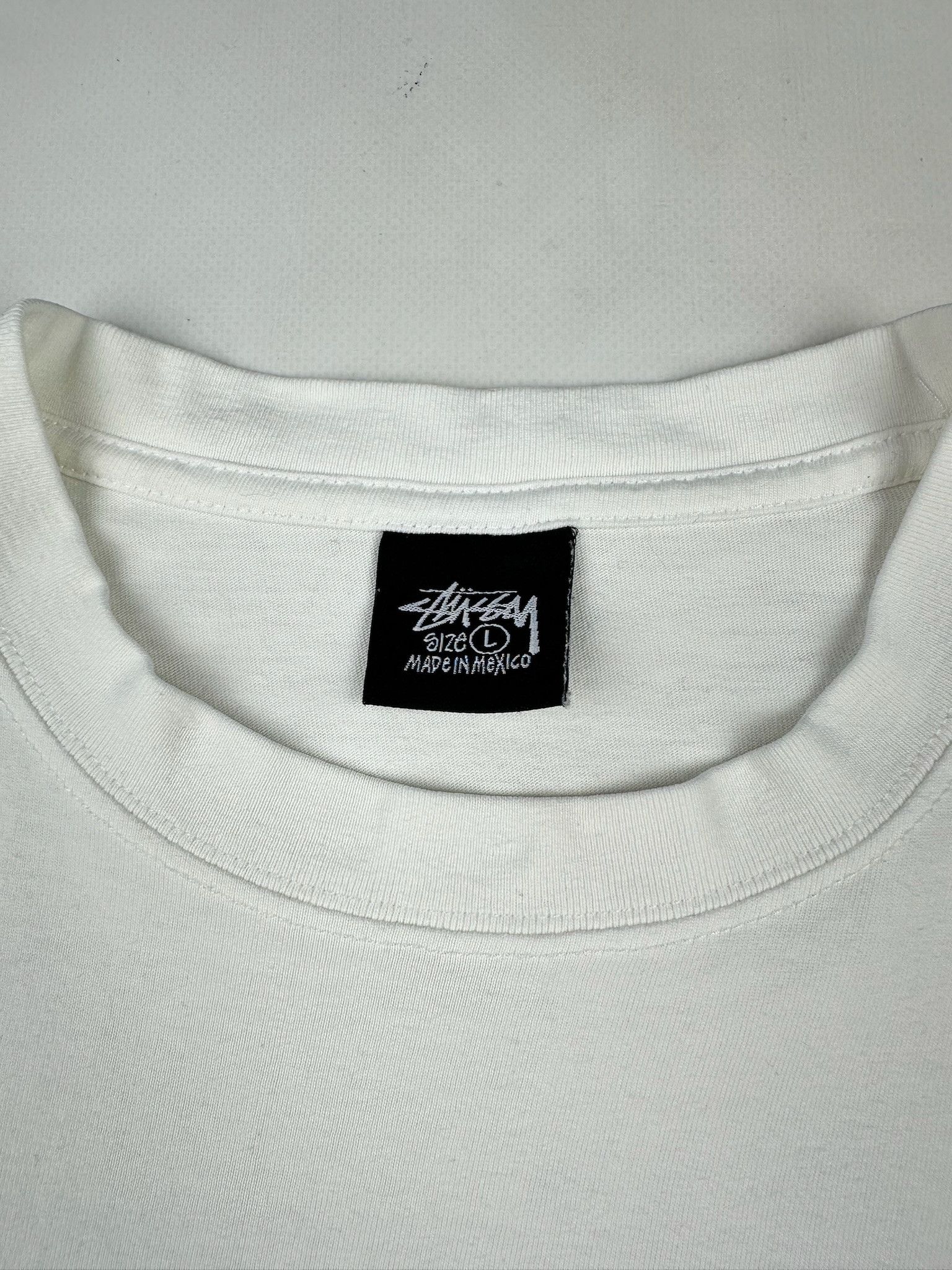 Stussy Vintage Stussy White Tee T Shirt Mens Size US L / EU 52-54 / 3 - 5 Thumbnail