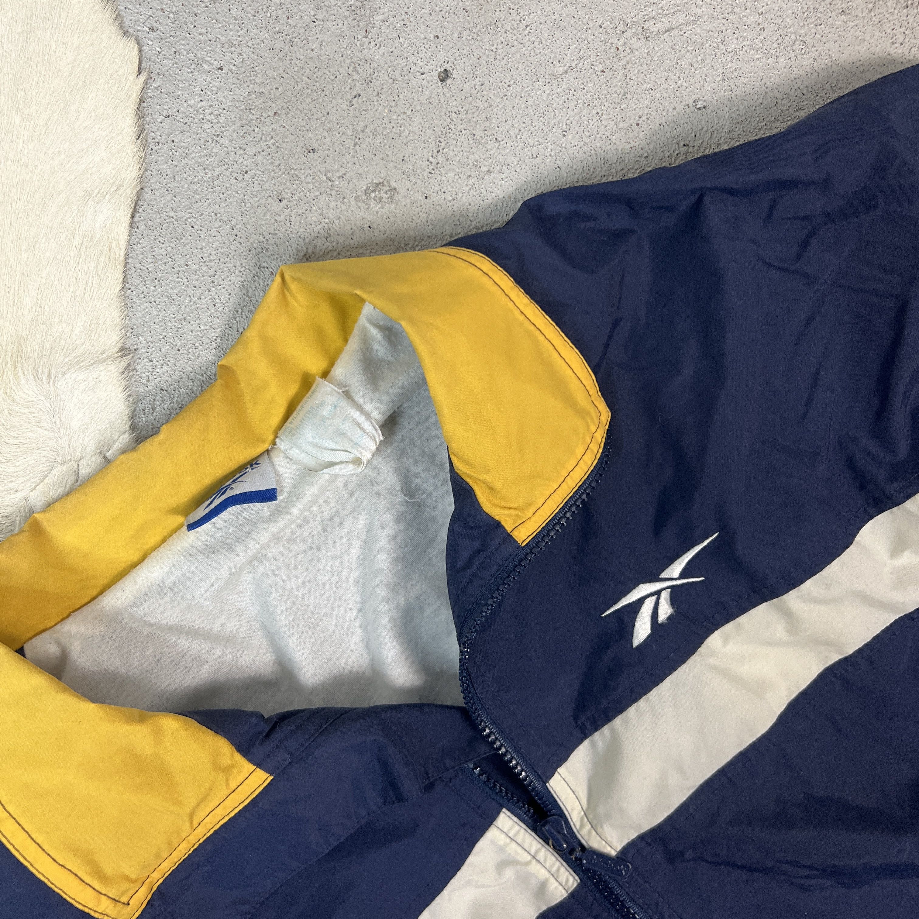 Reebok × Vintage Vintage Windbreaker Jacket Reebok 90s Size US L / EU 52-54 / 3 - 4 Thumbnail