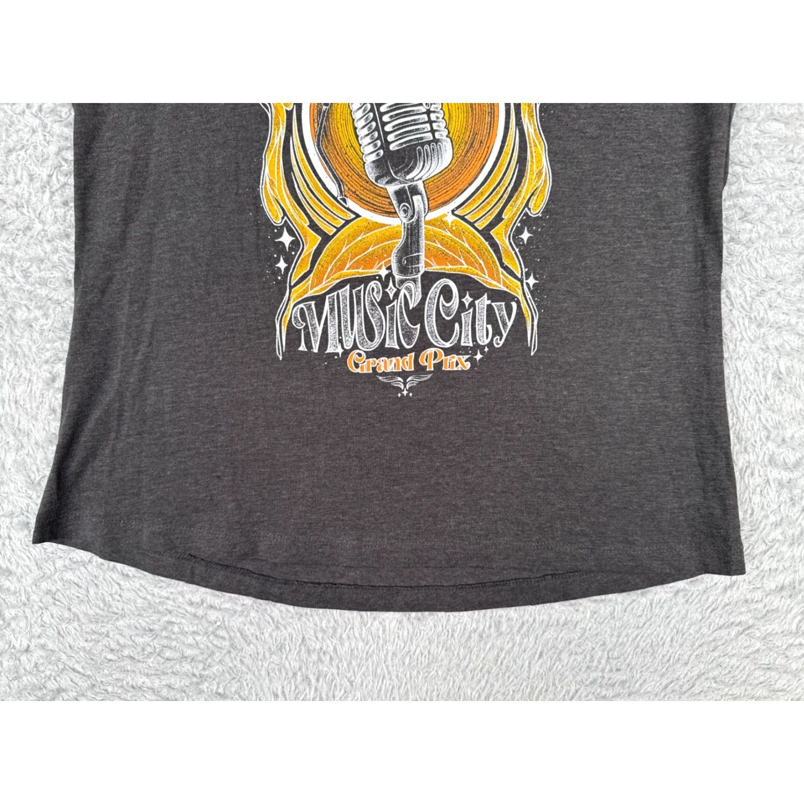 Vintage Legends Global Merchandise Indycar Shirt Womens Small Gray Indy Racing Nashville Grand Prix Music City GP Womens Small Gray Shirt Size S / US 4 / IT 40 - 5 Thumbnail