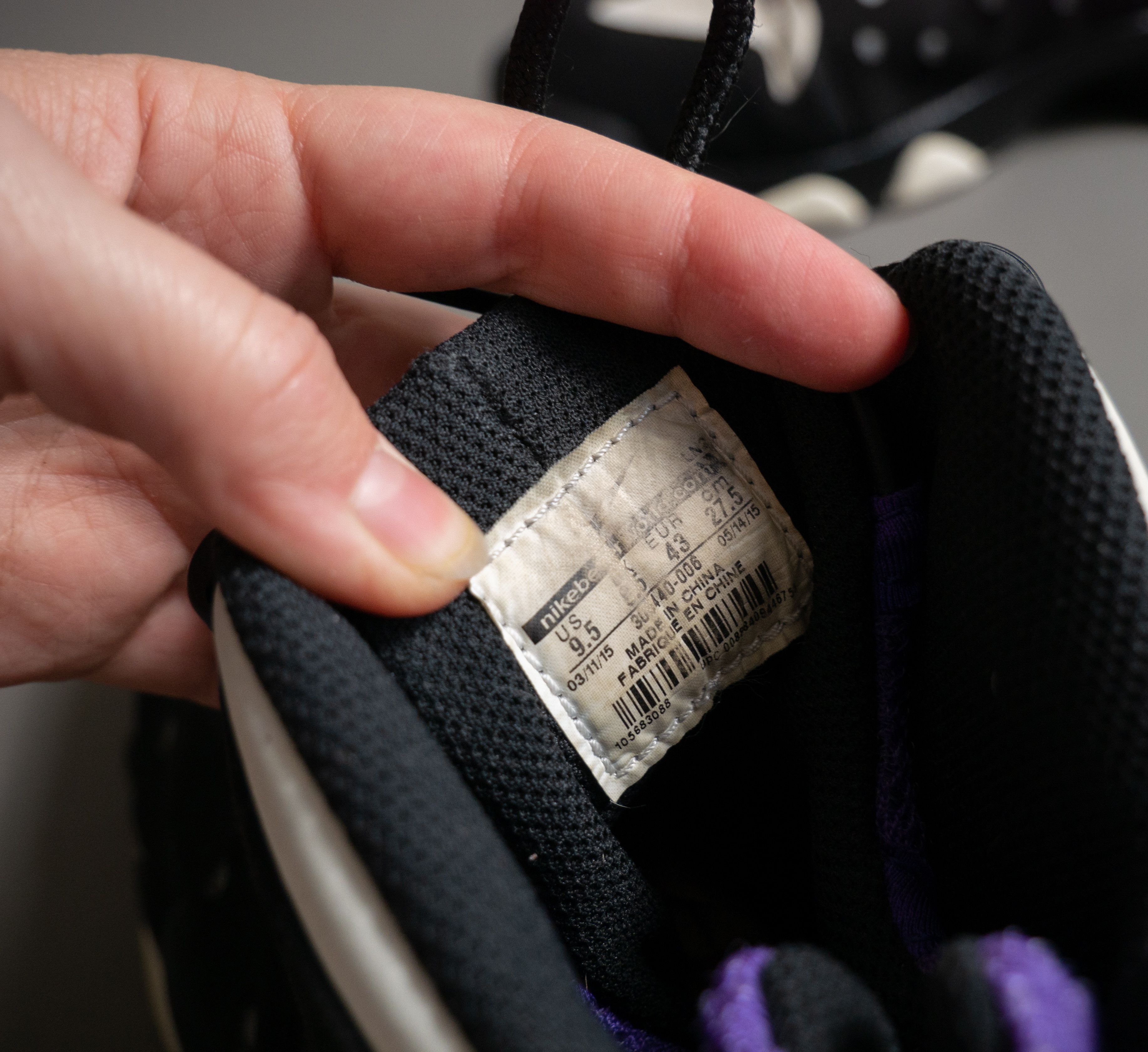 Nike Nike Air Max 2 94 CB 2015 Black White Purple 9.5 Size US 9.5 / EU 42-43 - 6 Thumbnail