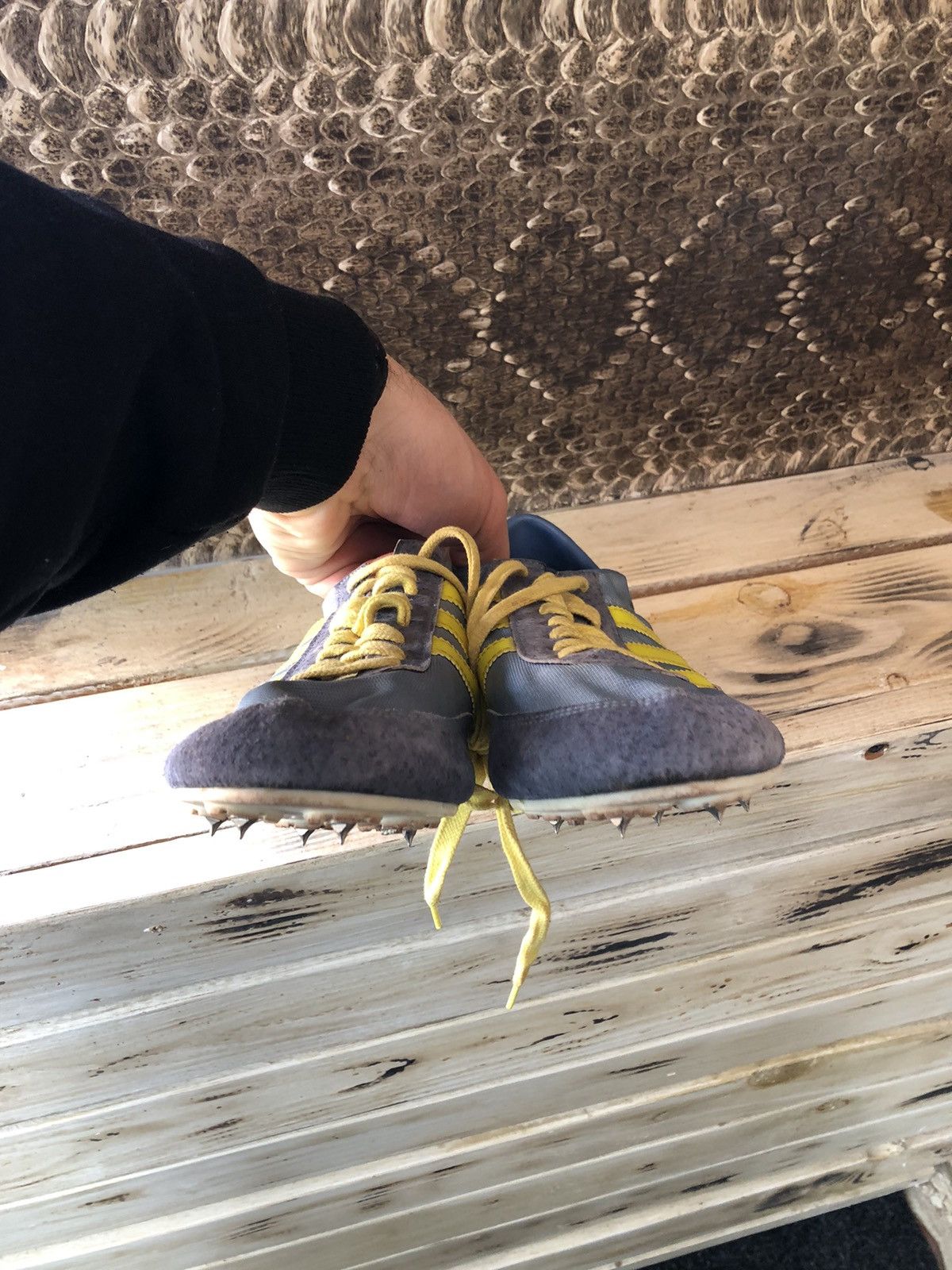 Adidas 🔥70s YUGOSLAVIA ADIDAS TRIPLE JUMP SPIKE ARCHIVE SNEAKERS Size US 9.5 / EU 42-43 - 4 Thumbnail