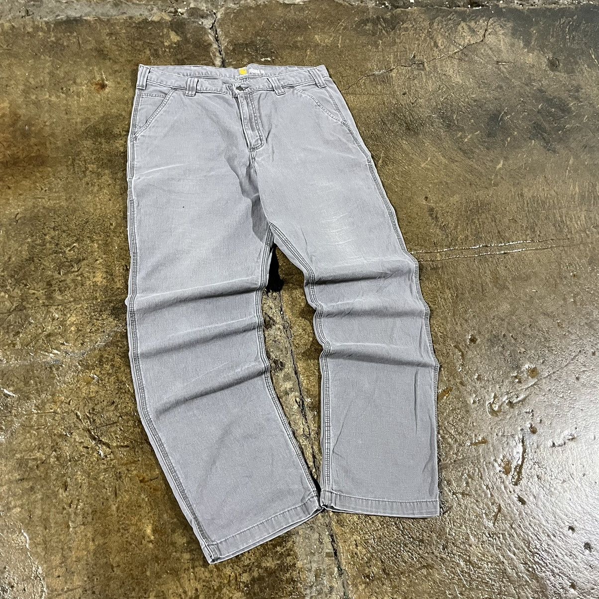 Carhartt × Vintage Crazy Vintage Y2K Carhartt Carpenter Pants Workwear Skater Size US 36 / EU 52 - 6 Thumbnail