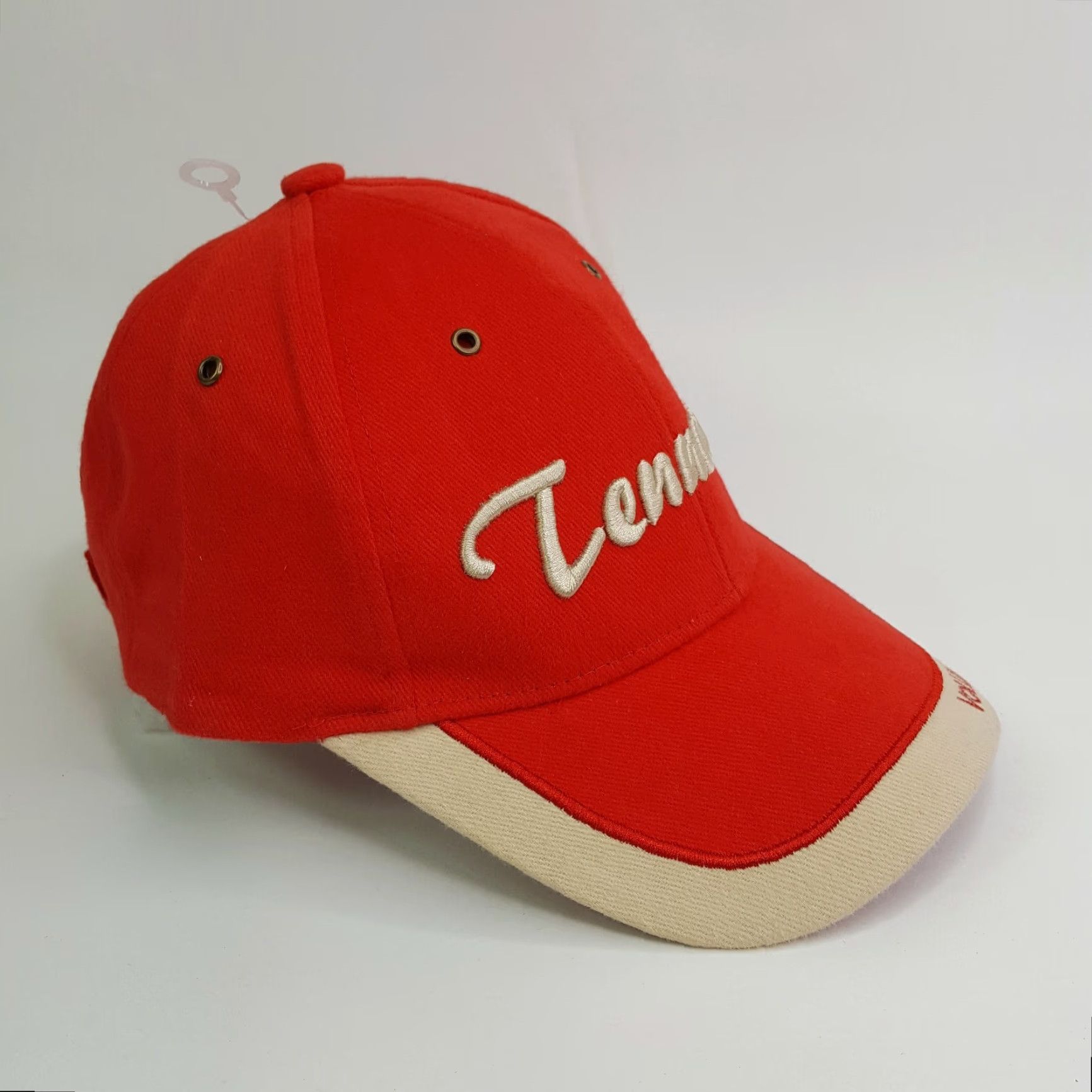 Vintage VTG Tennessee Volunteer Hat Adjustable Red Baseball Cap TN Retro USA Cotton Twill Men Baseball Cap Embroidered Adjustable Vintage Hat Mens TN Red** Size ONE SIZE - 3 Thumbnail