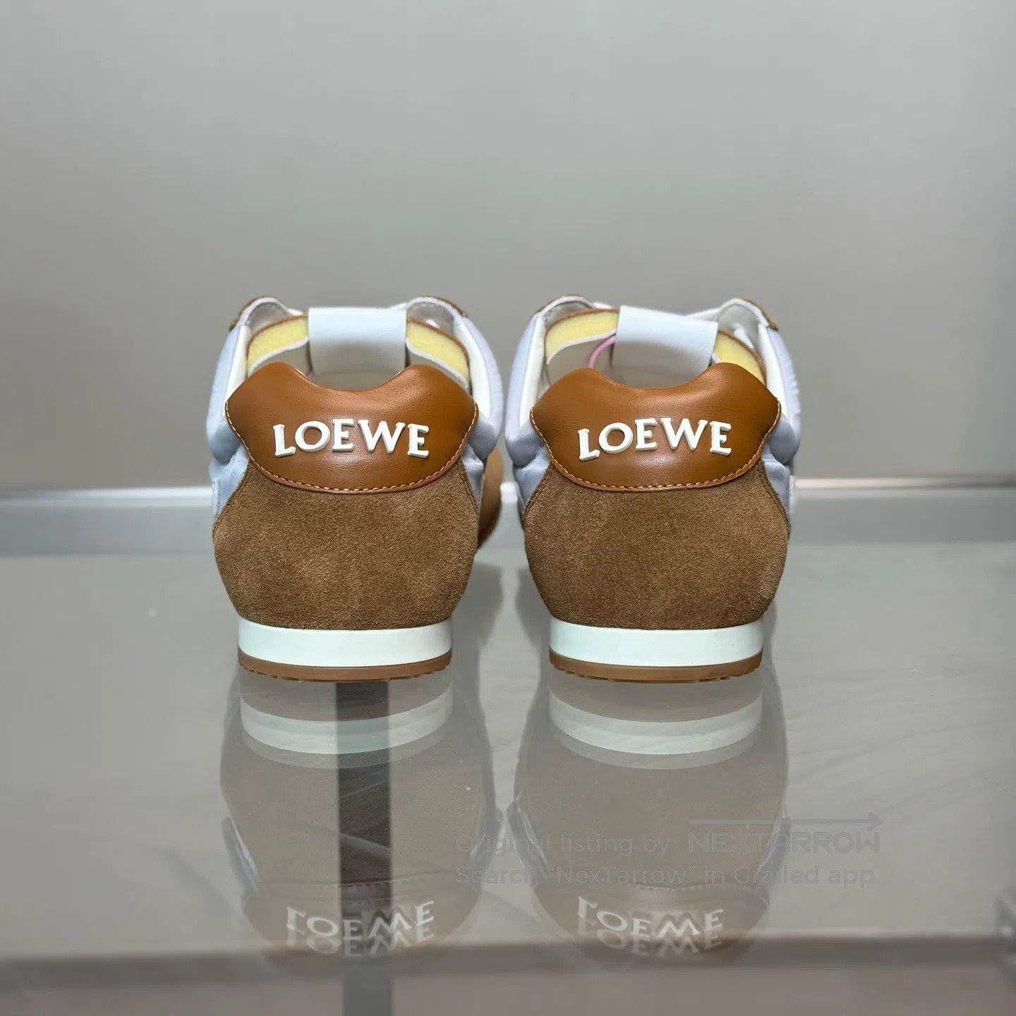 Loewe Loewe Ballet Runner 2.0 Brown and White Colorful Training Size US 8.5 / IT 38.5 - 3 Thumbnail