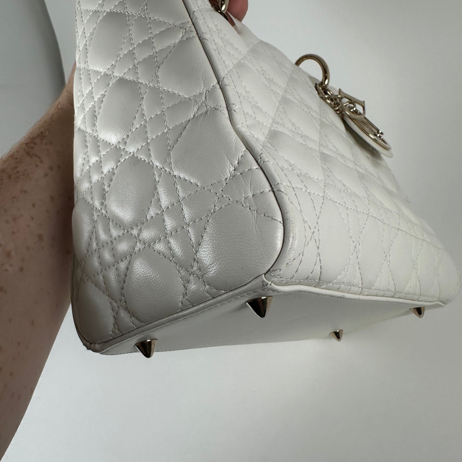 Dior Dior Medium Cannage Lady Dior Bag Size ONE SIZE - 16 Thumbnail