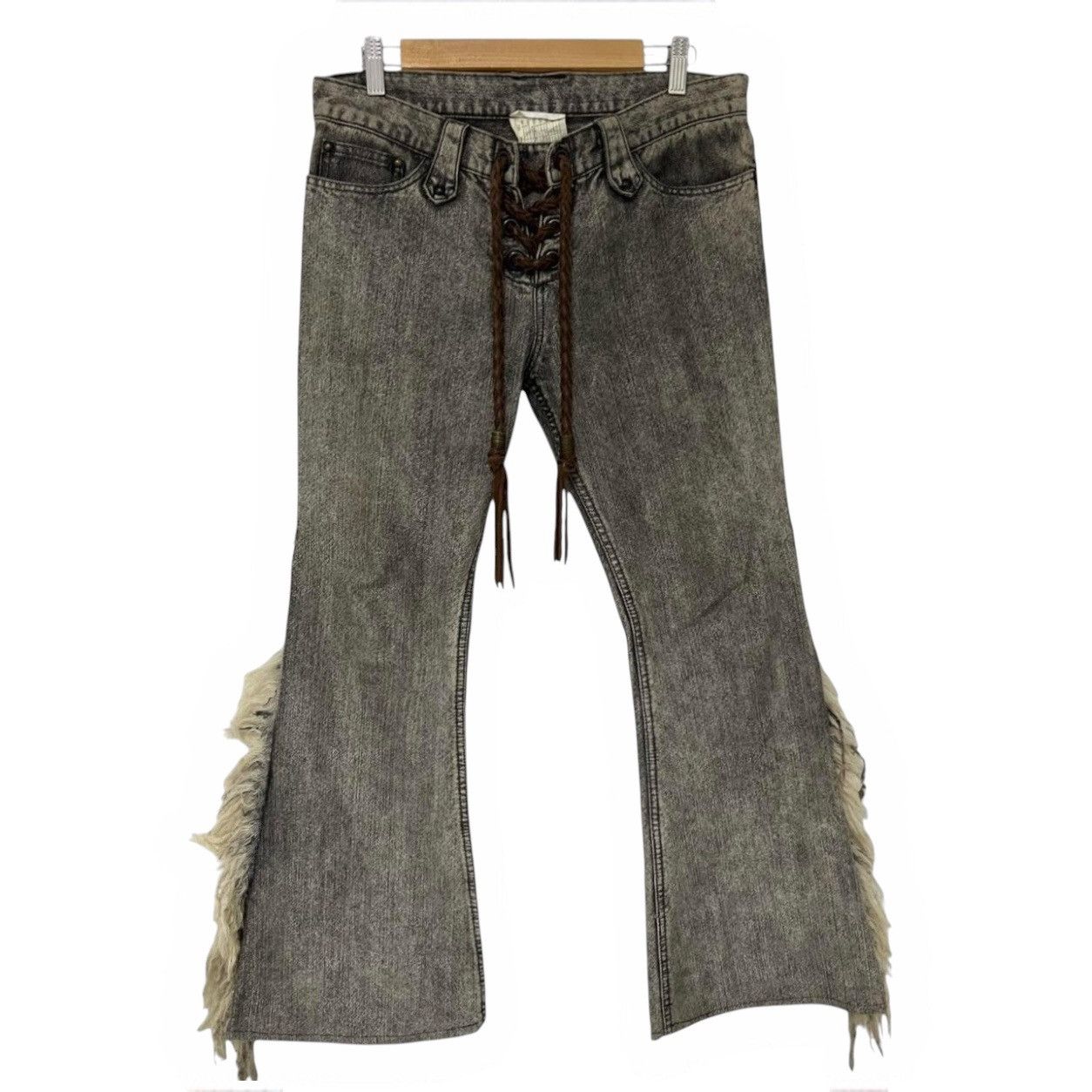 Other Veronica tassel laceup flared denim Size US 30 / EU 46 - 1 Thumbnail
