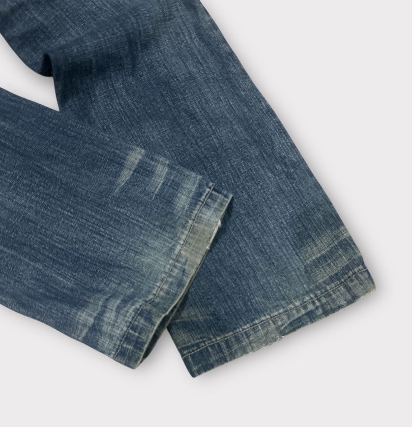 Japanese Brand Trashed distressed Tough Jeansmith denim Size US 31 - 7 Thumbnail
