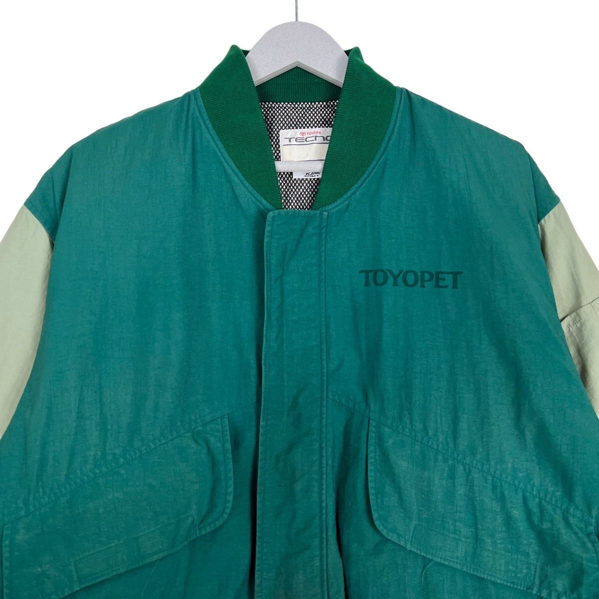 Gear for Sports 🔥 VINTAGE TOYOTA TECNO TOYOPET BOMBER JACKET Size US M / EU 48-50 / 2 - 4 Thumbnail
