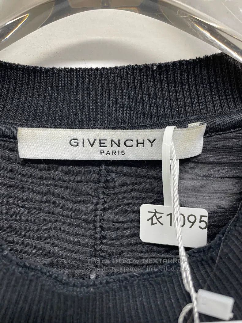 Givenchy Givenchy Distressed Hoodie in Black Size US XS / EU 42 / 0 - 2 Thumbnail