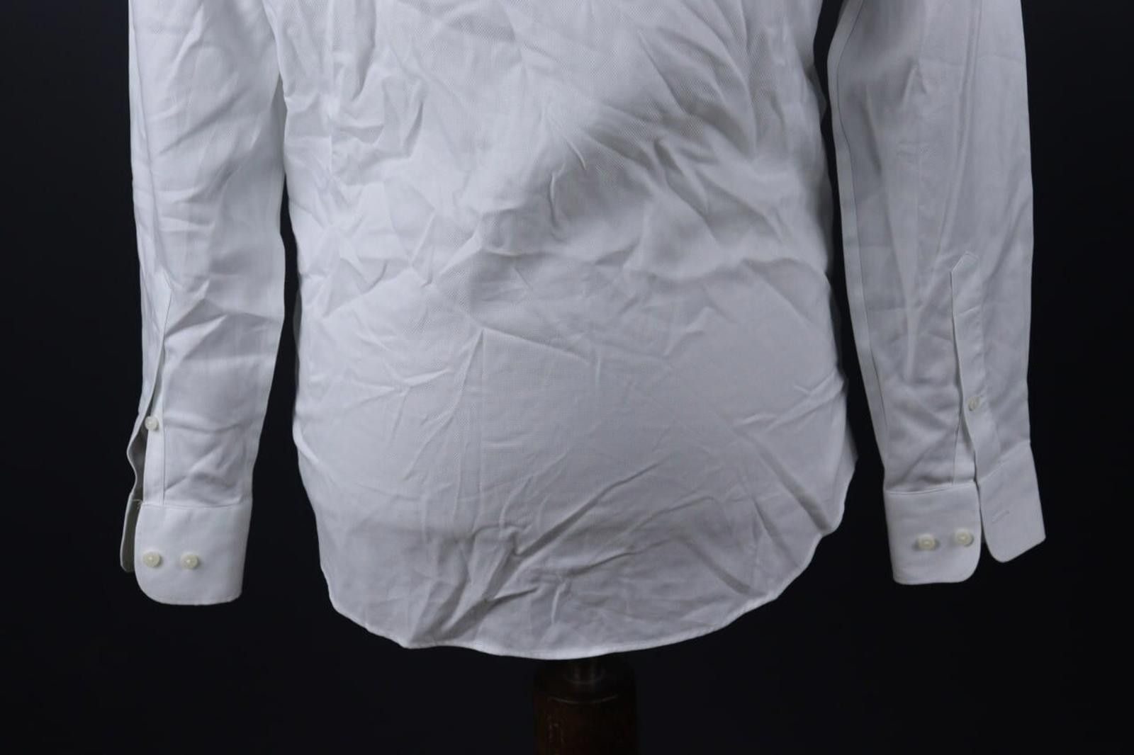 Suitsupply SuitSupply Traveller White Button Down Shirt Size 38 / 15 Size US M / EU 48-50 / 2 - 8 Thumbnail