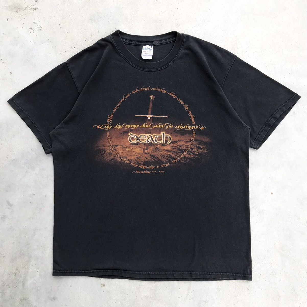 Vintage 2000's Jesus Christ " The Lord of The Rings Movie " T-Shirt Size US L / EU 52-54 / 3 - 1 Thumbnail