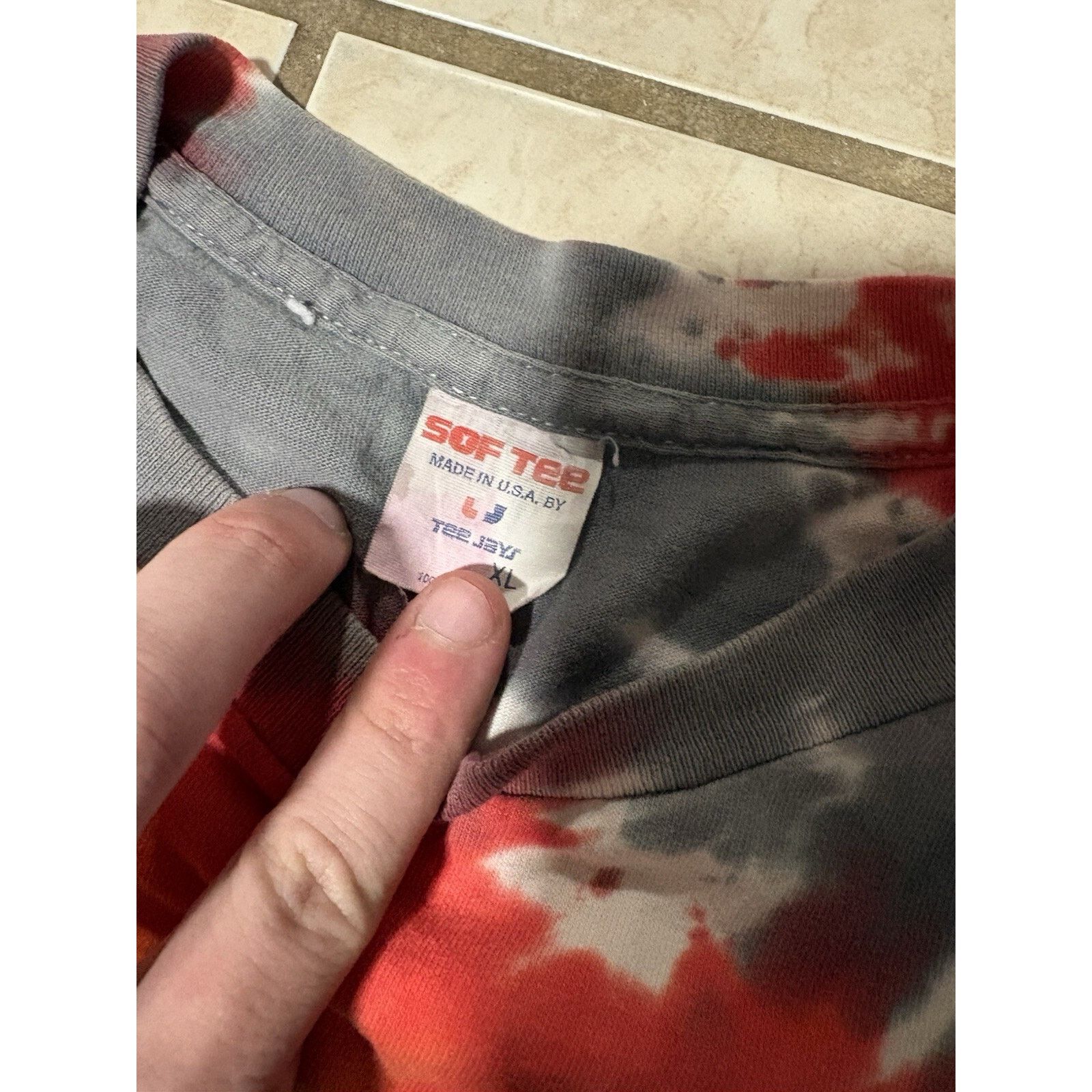 Vintage Vintage 1992 Tesla Rock Band t-shirt - Tie Dye - XL Size US XL / EU 56 / 4 - 3 Thumbnail