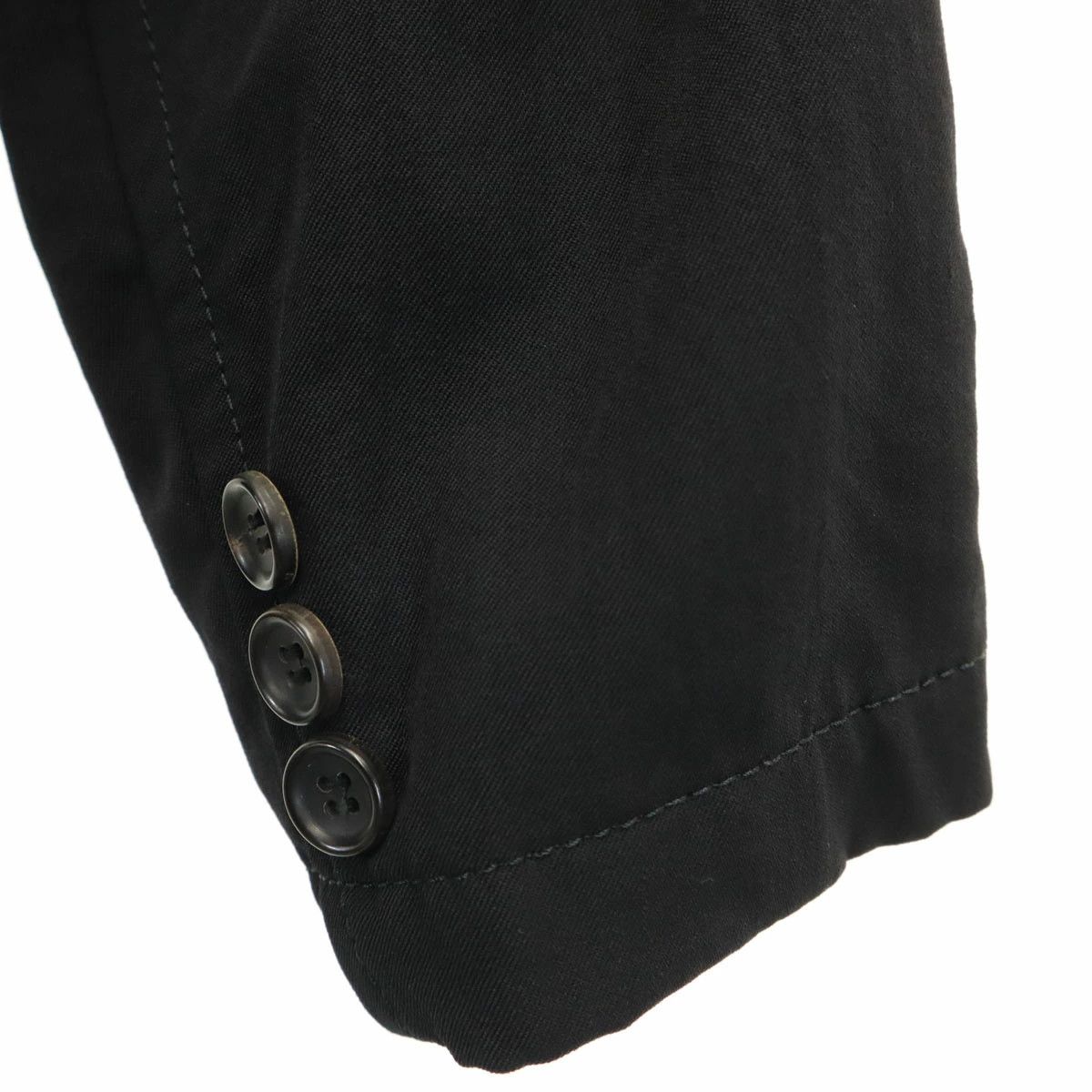 Comme des Garcons Homme Plus Jacket Tailored 2 Big Button Cotton Size US M / EU 48-50 / 2 - 3 Thumbnail