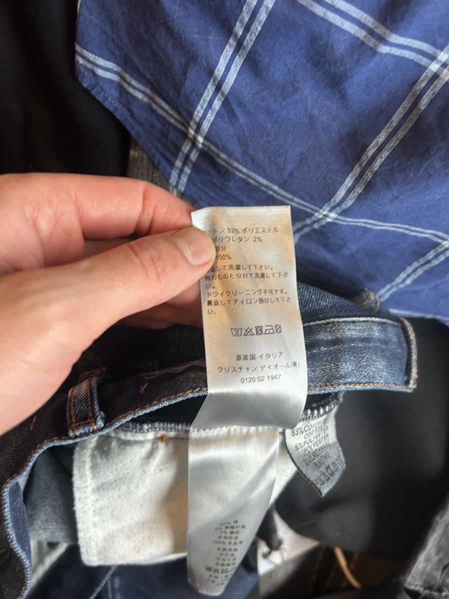 Dior Dior Slim-Fit Distressed Denim Jeans Size US 29 - 16 Thumbnail